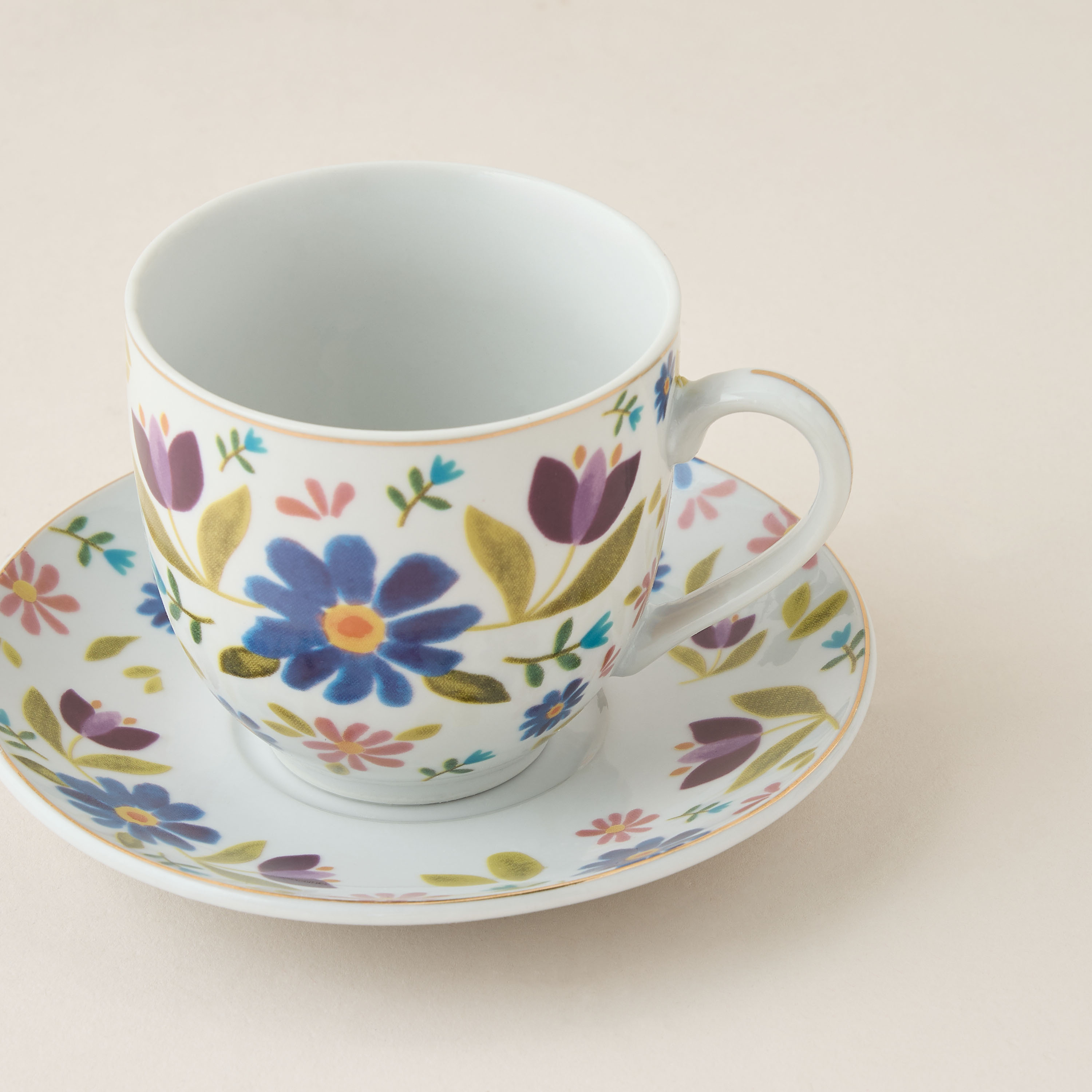 Sylvara 13-Piece Floral Print Ceramic Tea Set-household-dining-teaandcoffee-teaandcoffeesets-image-6