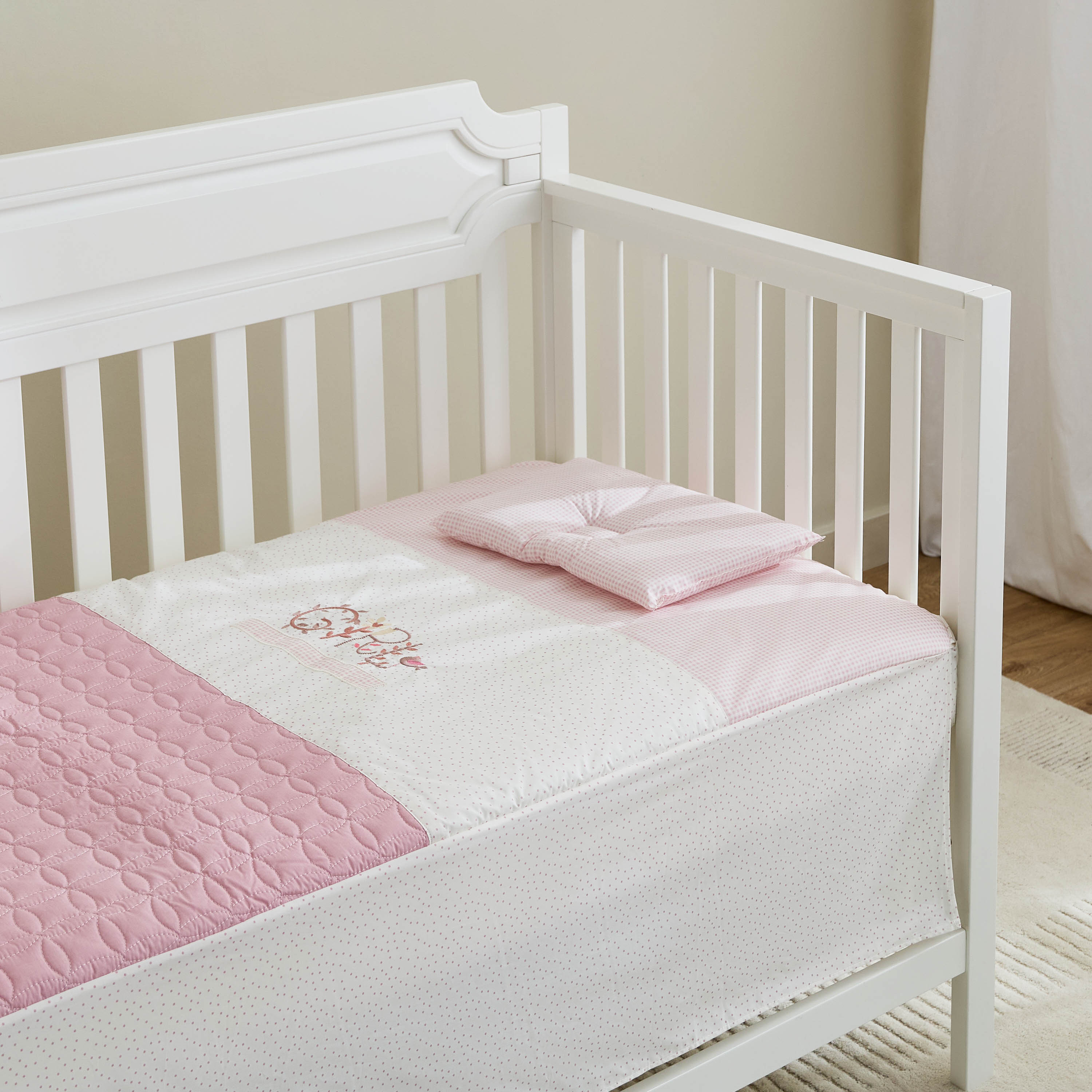 Cambrass Baby Bedding Set with Embroidery, 100x130 cm-baby-nursery-babybedding-image-3