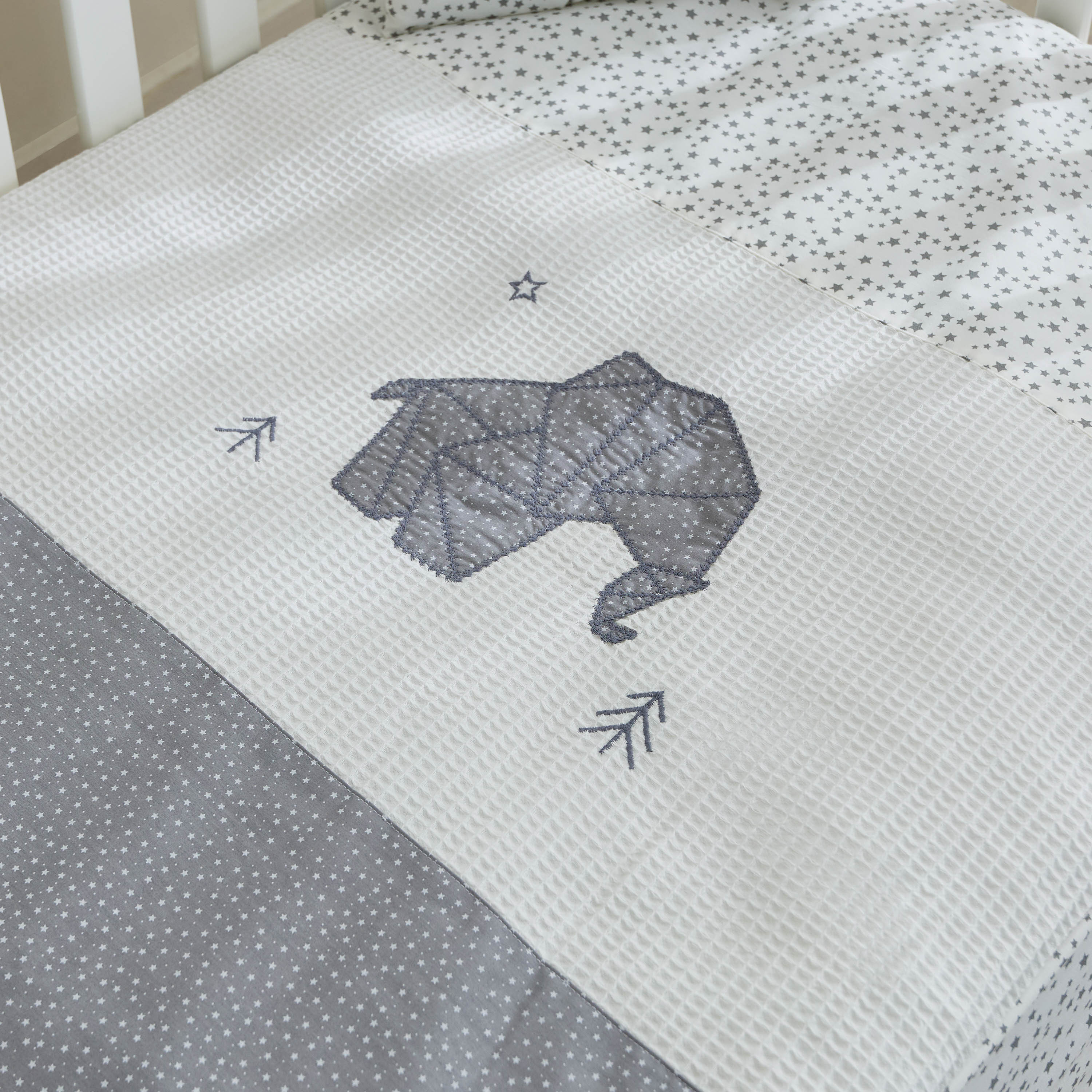 Cambrass Baby Bedding Set with Embroidery, 100x130 cm-baby-nursery-babybedding-image-4