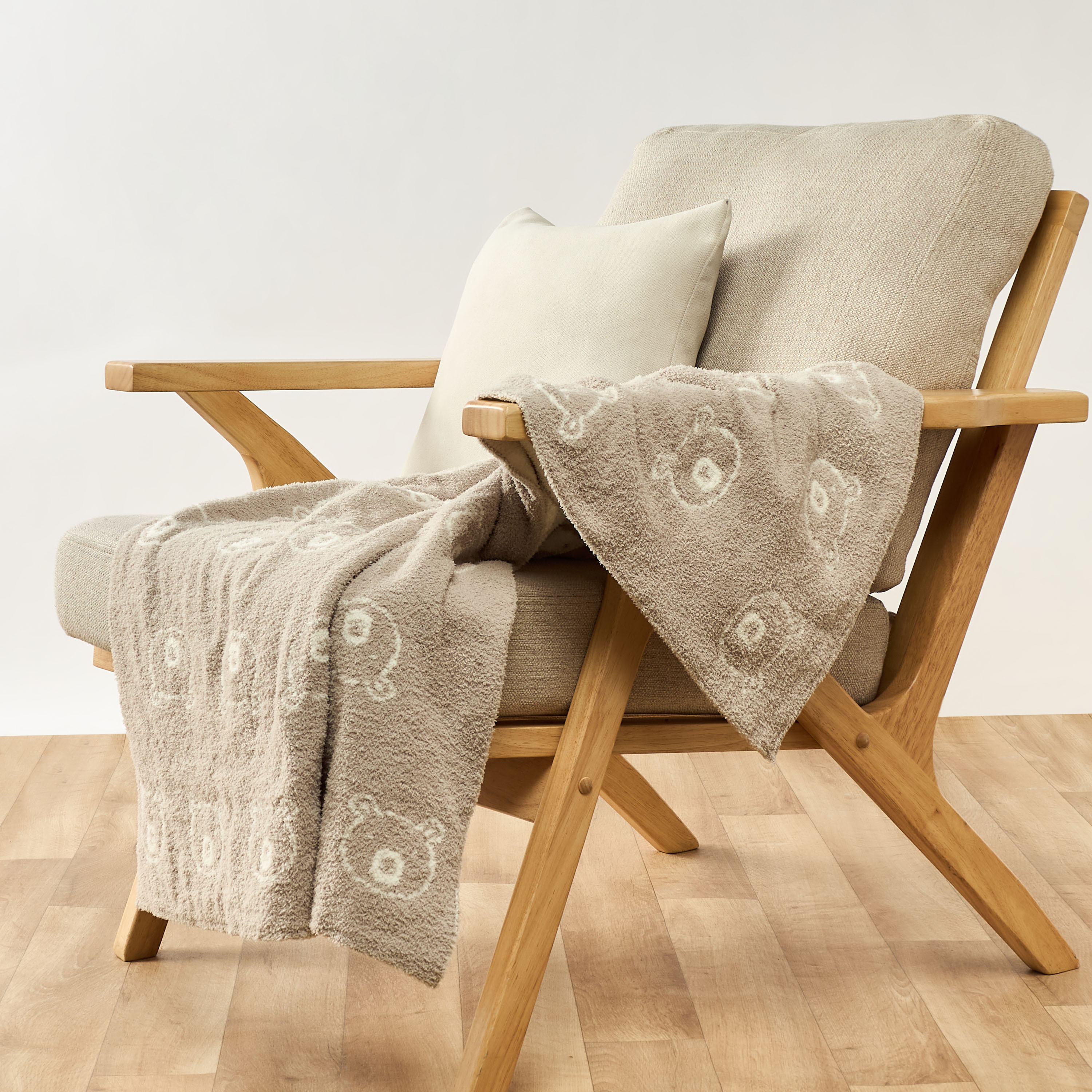 Juniors Blanket with Bear Print, 80x100 cm-baby-nursery-blanketsandswaddles-blanketsandquilts-image-2