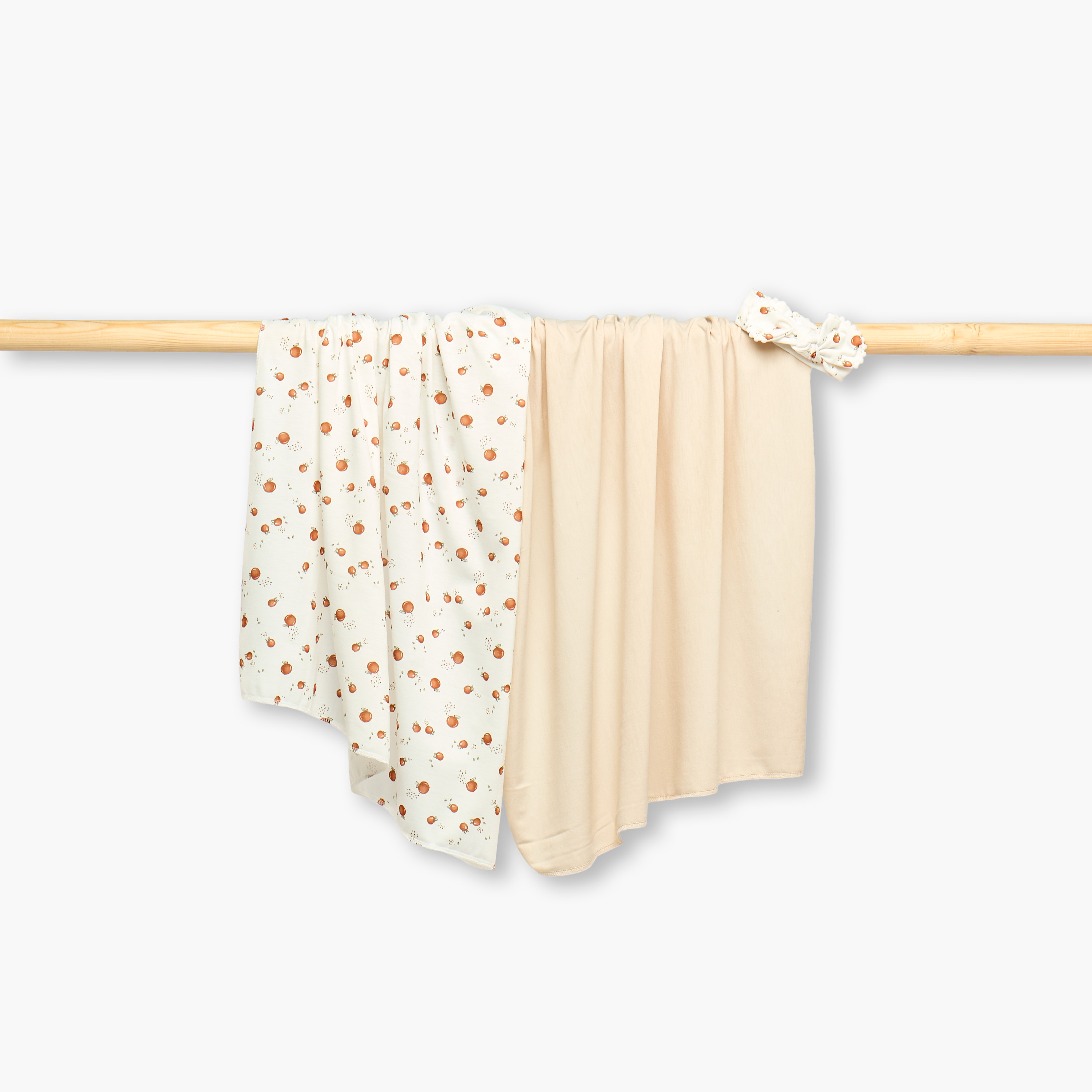 Set of 3 Juniors Baby Swaddle with Headband, 30x30 cm-baby-nursery-blanketsandswaddles-swaddlesandsleepingbags-image-1