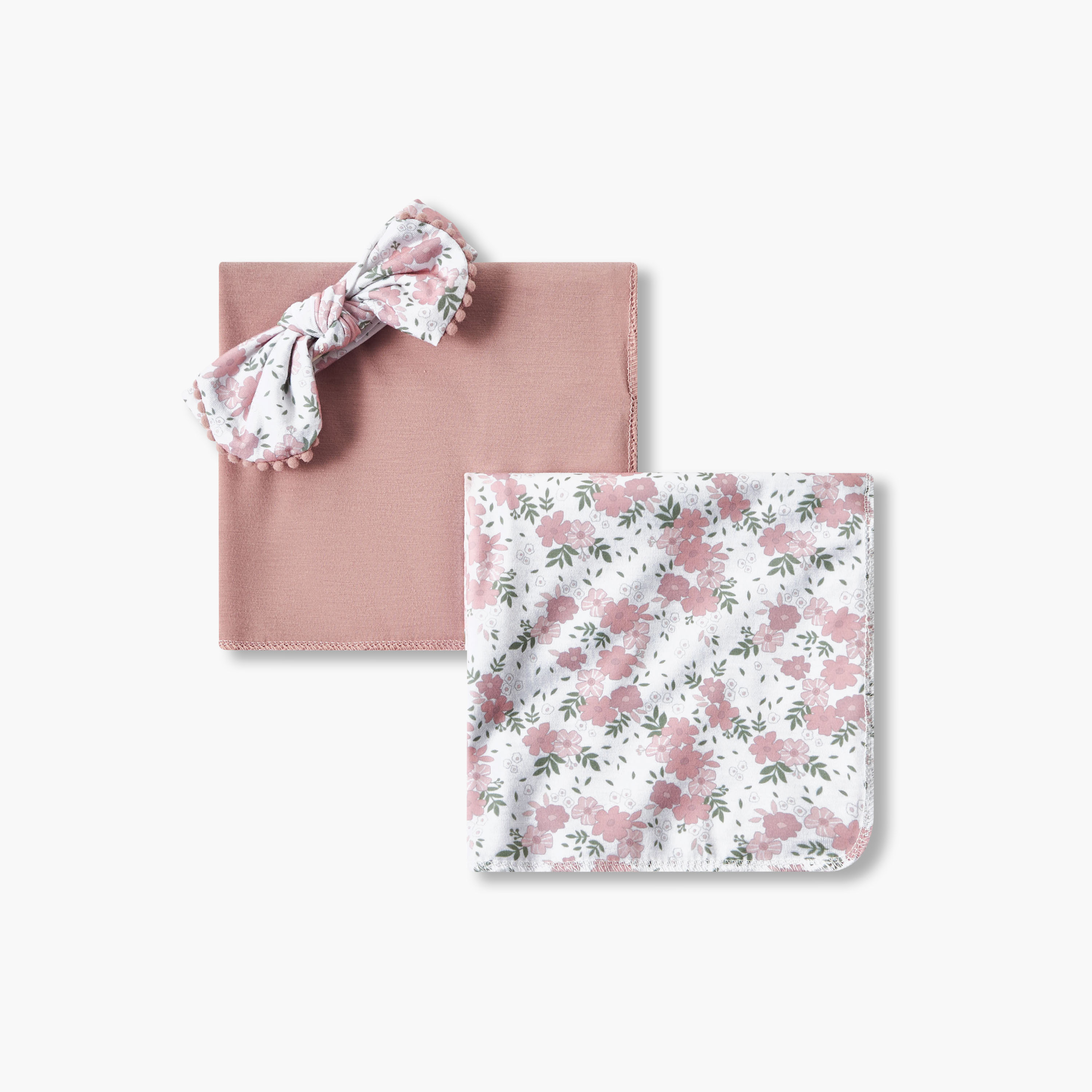 Set of 3 Juniors Baby Swaddle with Headband-baby-nursery-blanketsandswaddles-swaddlesandsleepingbags-image-3