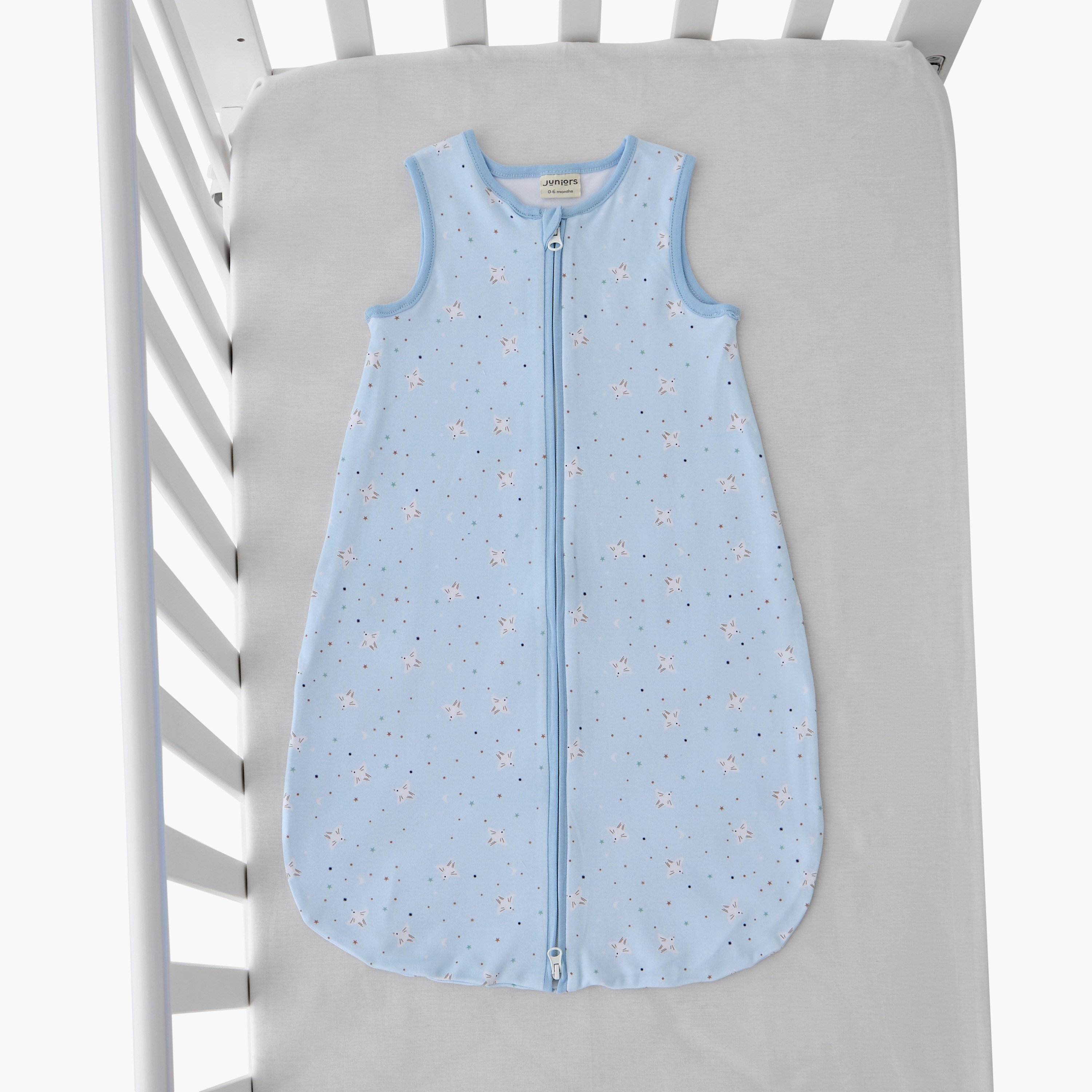 Juniors Sleeping Bag with Zip Closure, 0 months +-baby-nursery-blanketsandswaddles-swaddlesandsleepingbags-image-1