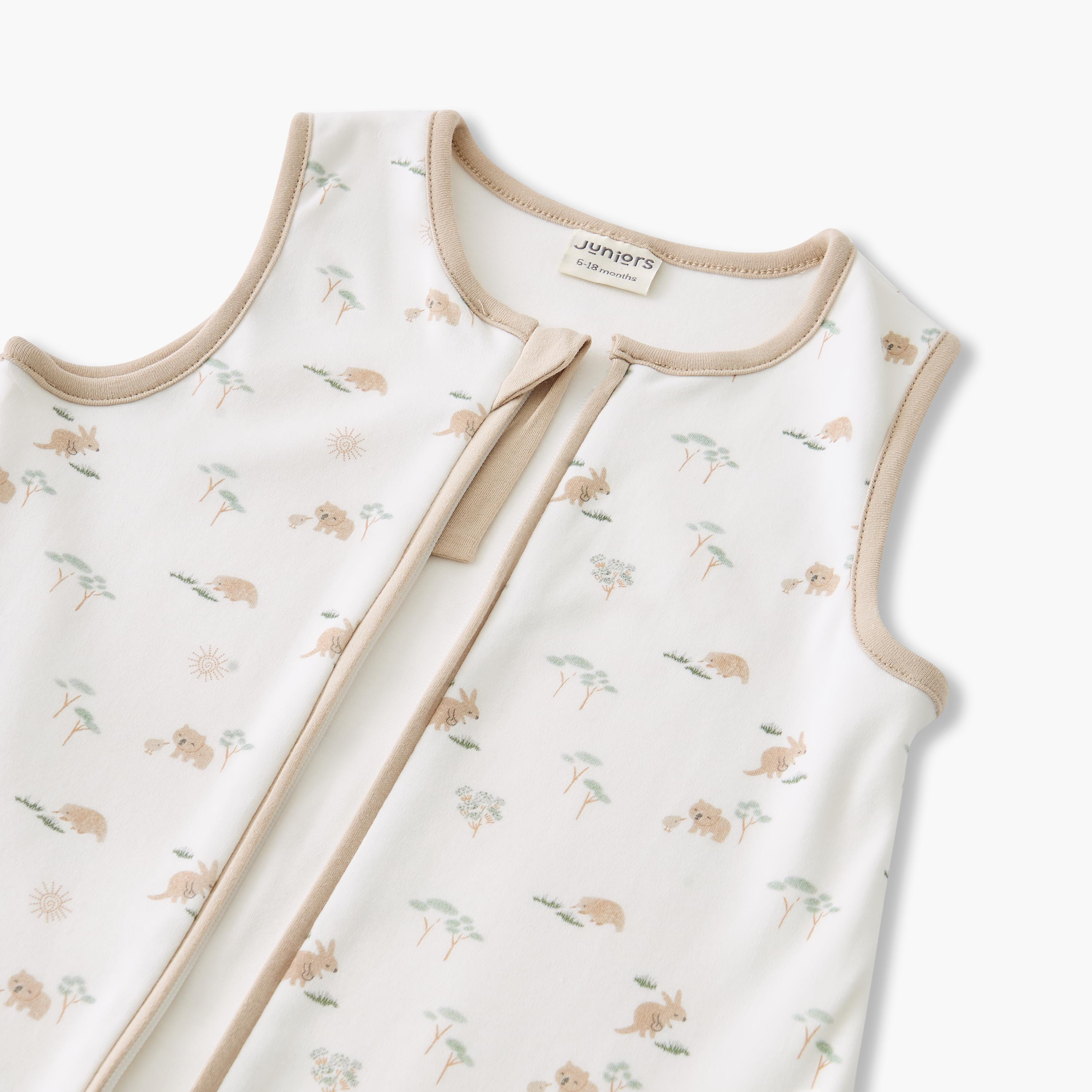 Juniors Baby Sleeping Bag with Rabbit Print, 32x85 cm-baby-nursery-blanketsandswaddles-swaddlesandsleepingbags-image-4