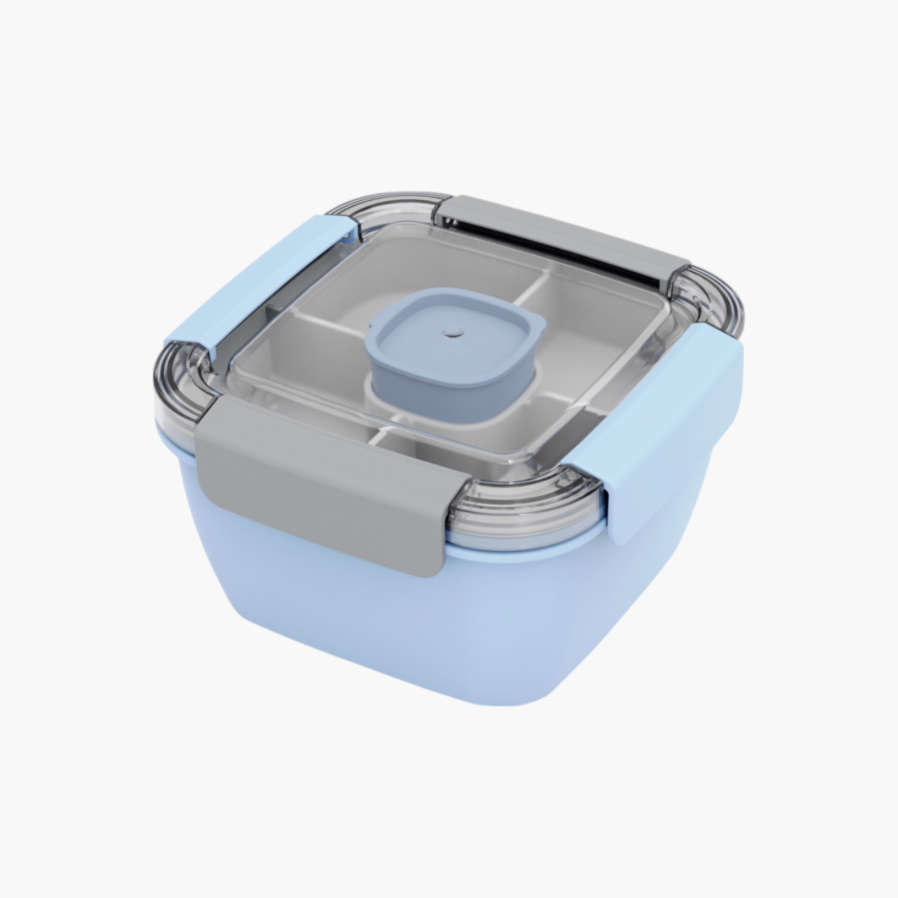 Roco Solid Bento Lunch Box with Clip Lock Closure-school-lunchessentials-lunchboxes-image-1