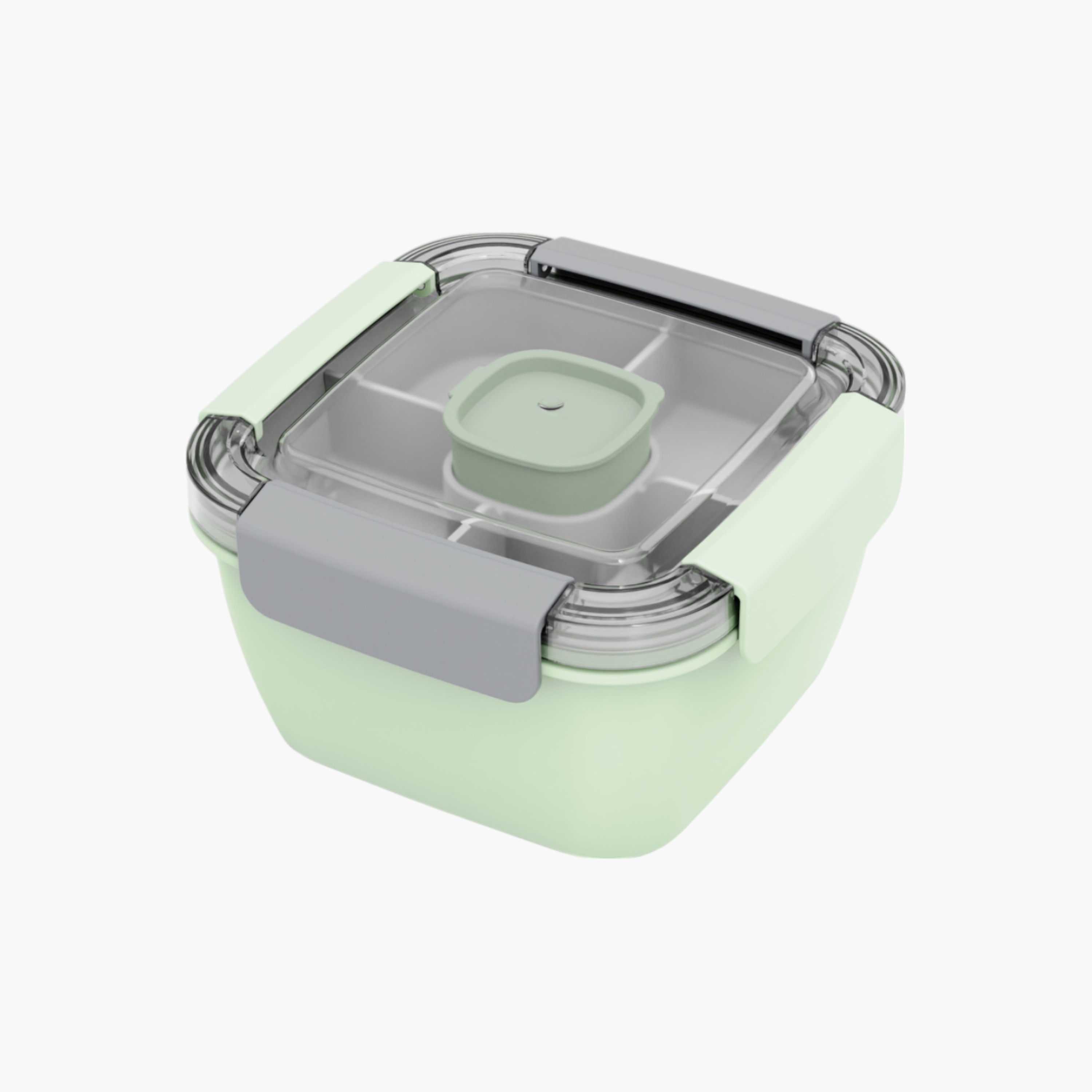 صندوق غداء بنتو سادة بمشبك إغلاق من روكو-school-lunchessentials-lunchboxes-image-1