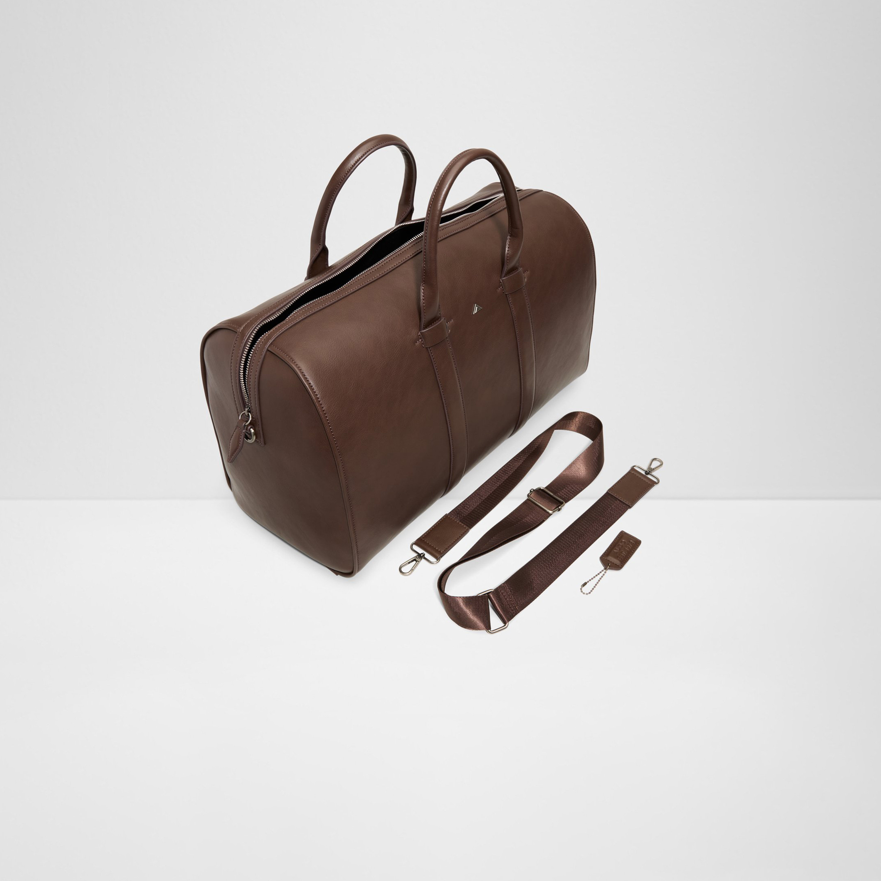 Aldo Ronquil Double Handle Duffel Bag with Zipper and Detachable Strap-men-bags-image-3