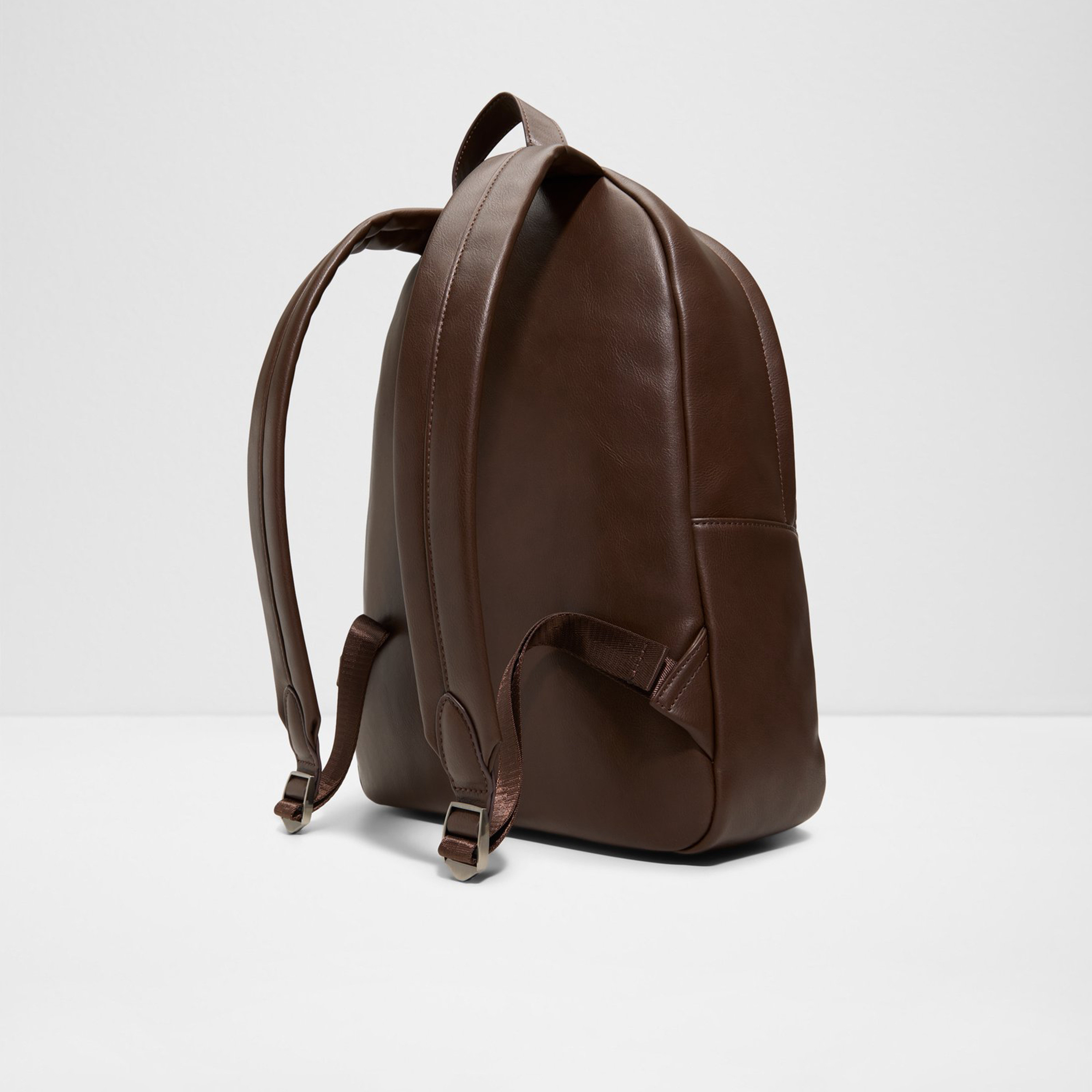 ألدو- شنطة ظهر ماثو سادة بمقبض علوي مع سحاب للإغلاق وحزام قابل للتعديل-travel-luggagesandbags-backpacks-image-2