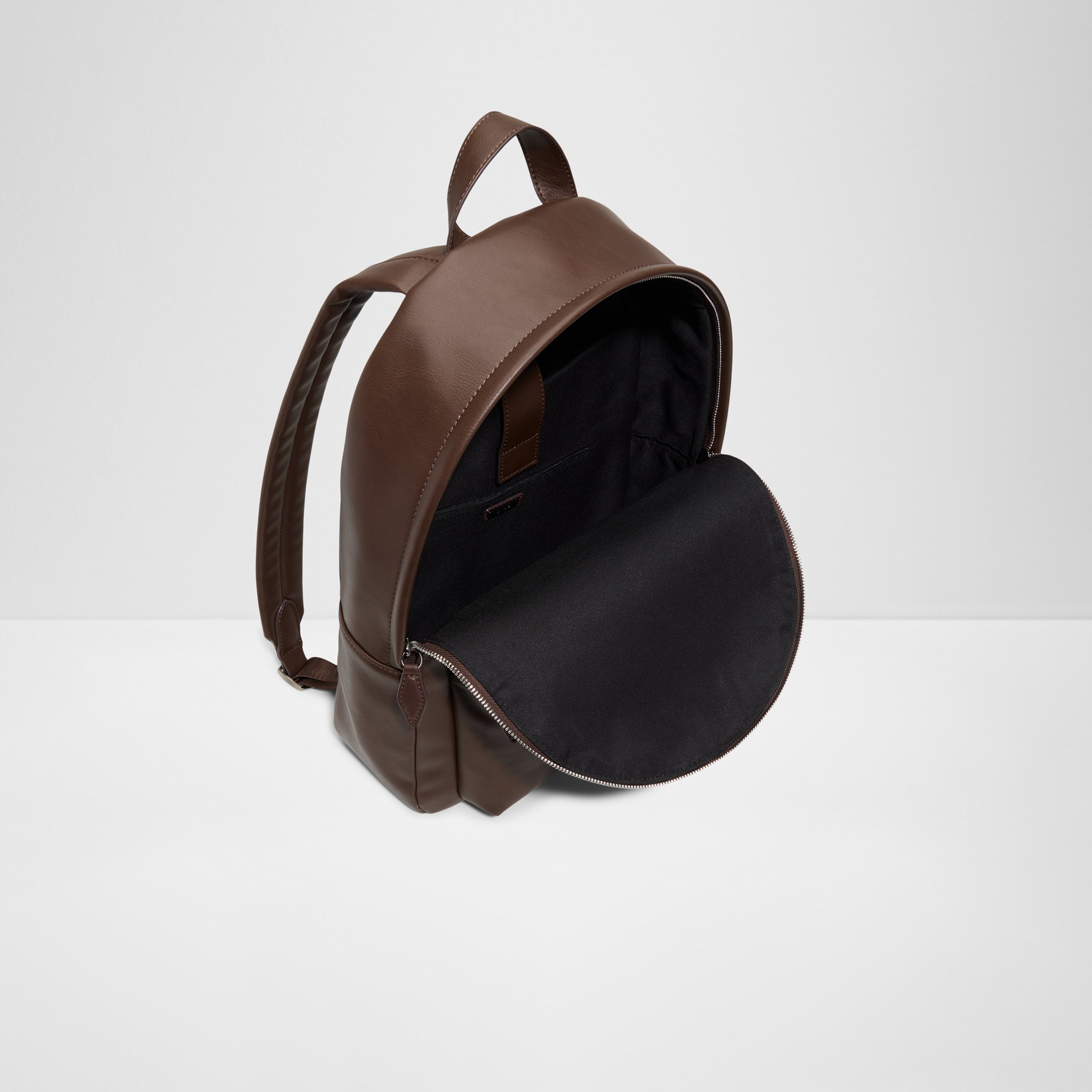 ألدو- شنطة ظهر ماثو سادة بمقبض علوي مع سحاب للإغلاق وحزام قابل للتعديل-travel-luggagesandbags-backpacks-image-3