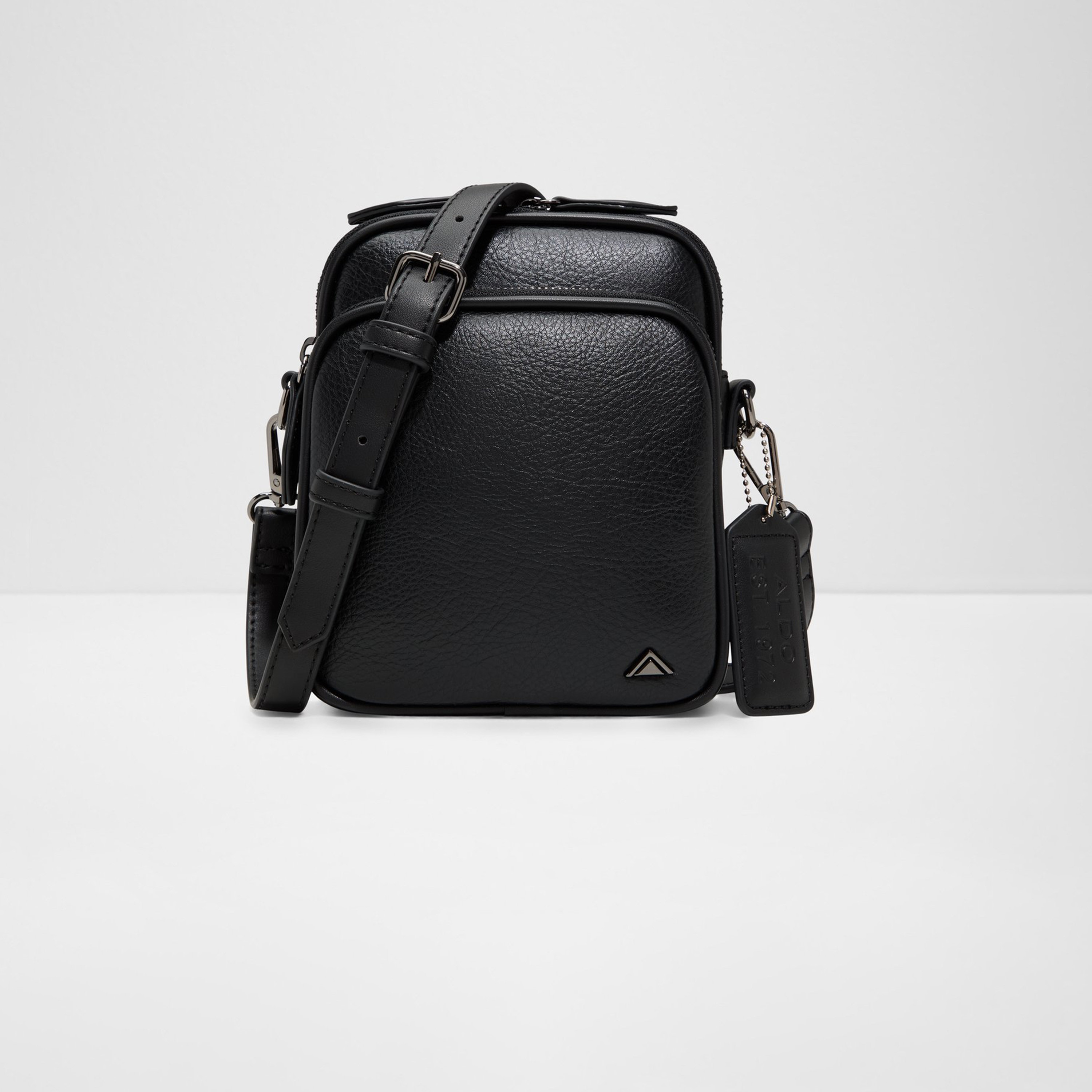 Aldo Thompso Crossbody Bag with Zipper and Adjustable Strap-men-bags-image-1
