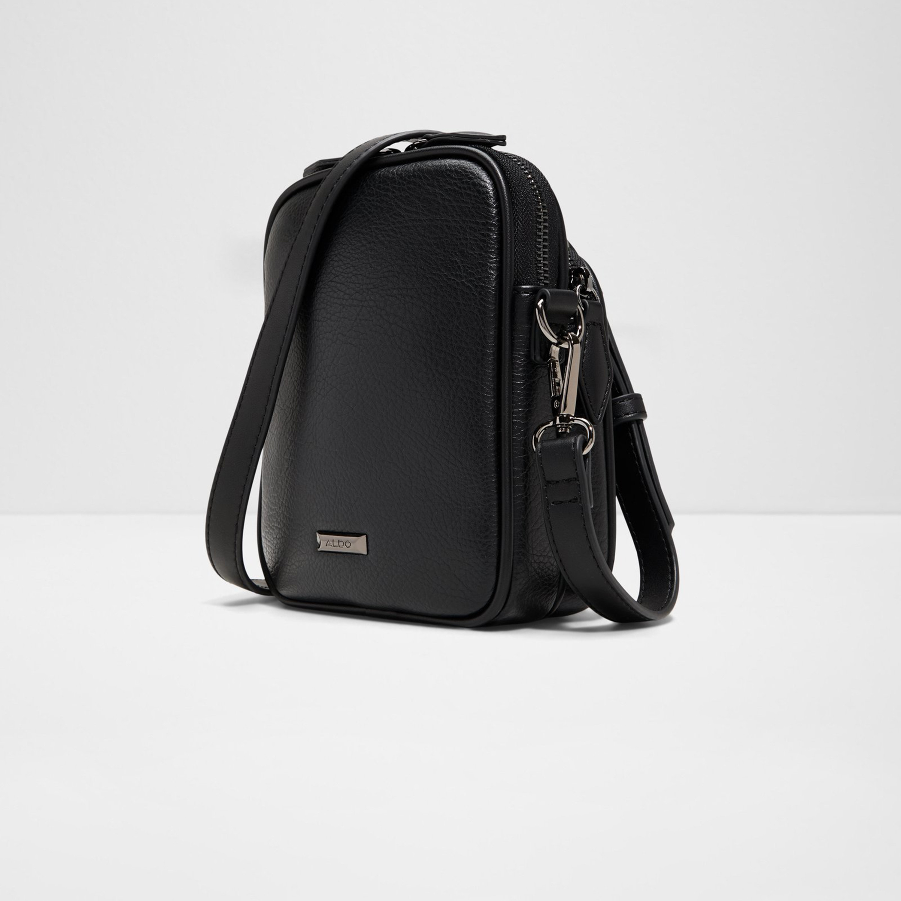 Aldo Thompso Crossbody Bag with Zipper and Adjustable Strap-men-bags-image-2