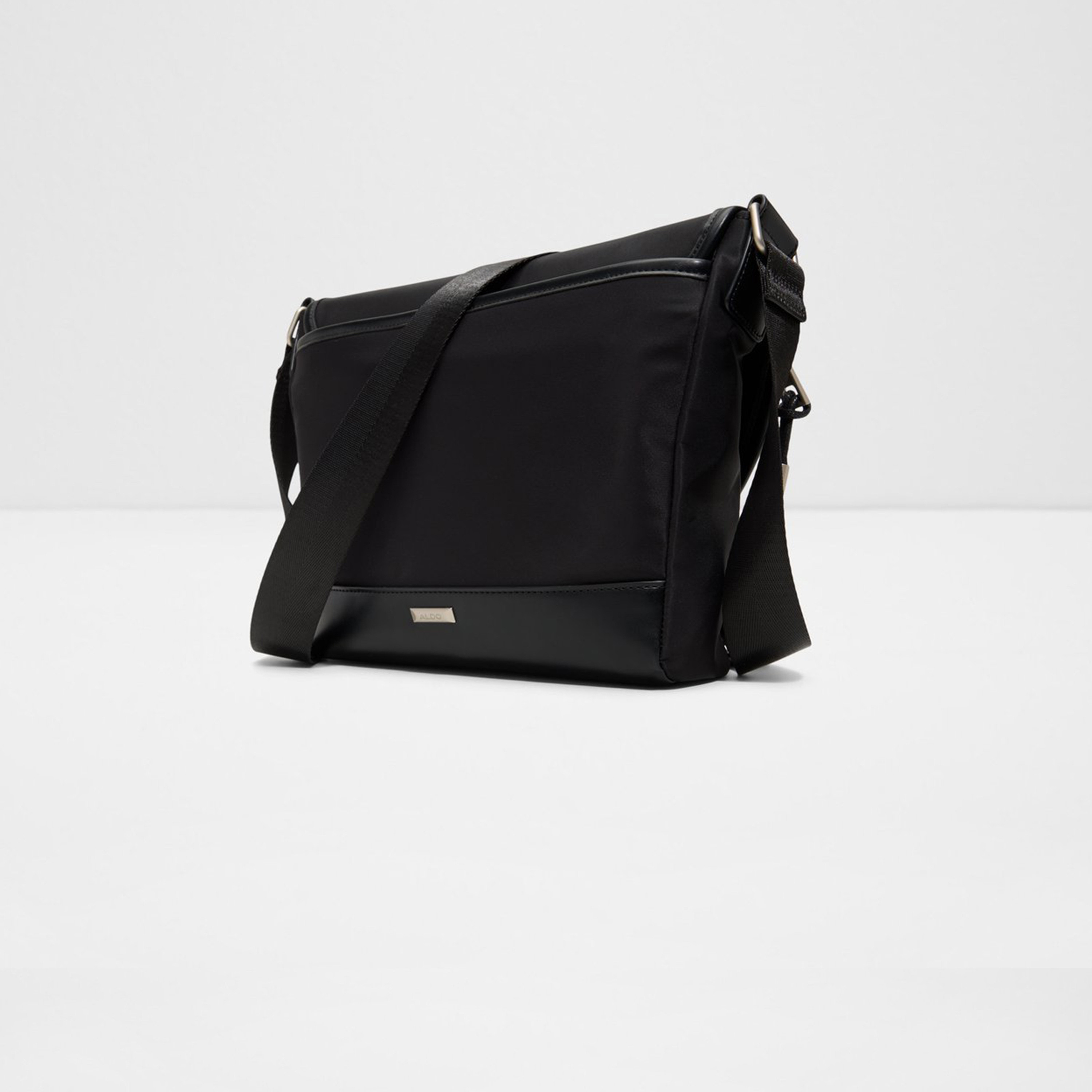 Aldo Melinnor Crossbody Bag with Flap Closure and Adjustable Strap-men-bags-image-2