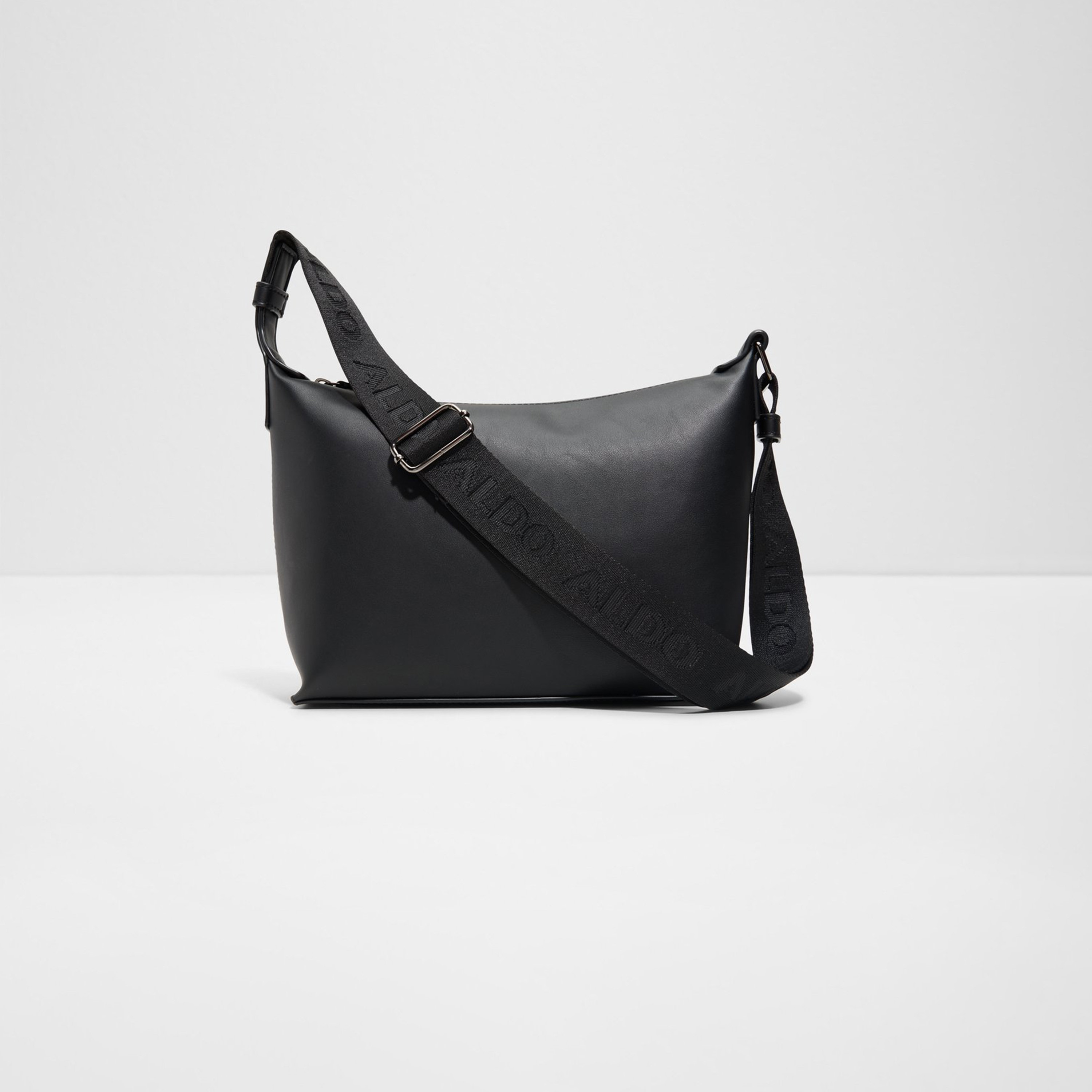 ألدو- شنطة كروس  سادة ألدروود مع سحاب إغلاق وحزام قابل للتعديل-men-bags-image-1