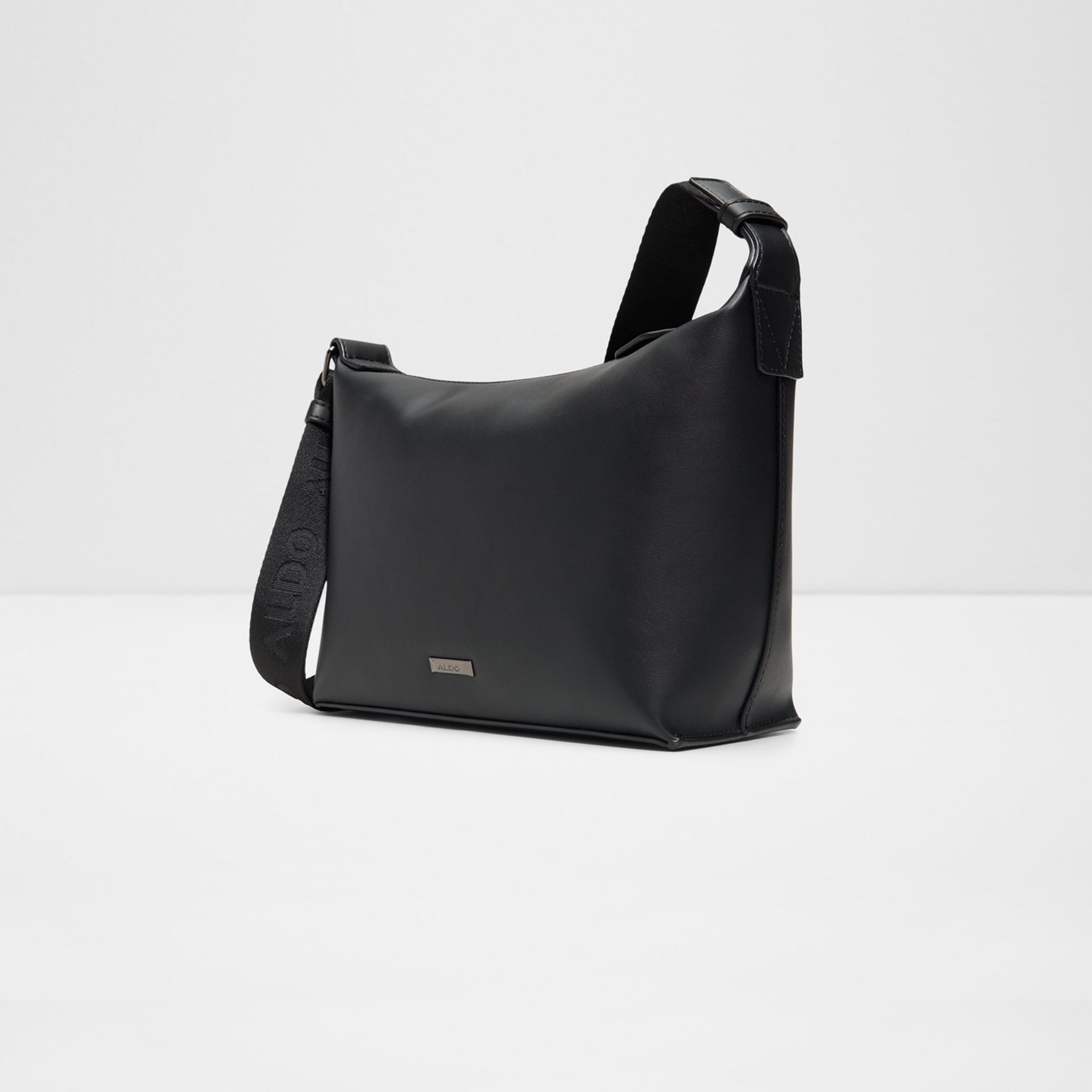 ألدو- شنطة كروس  سادة ألدروود مع سحاب إغلاق وحزام قابل للتعديل-men-bags-image-2
