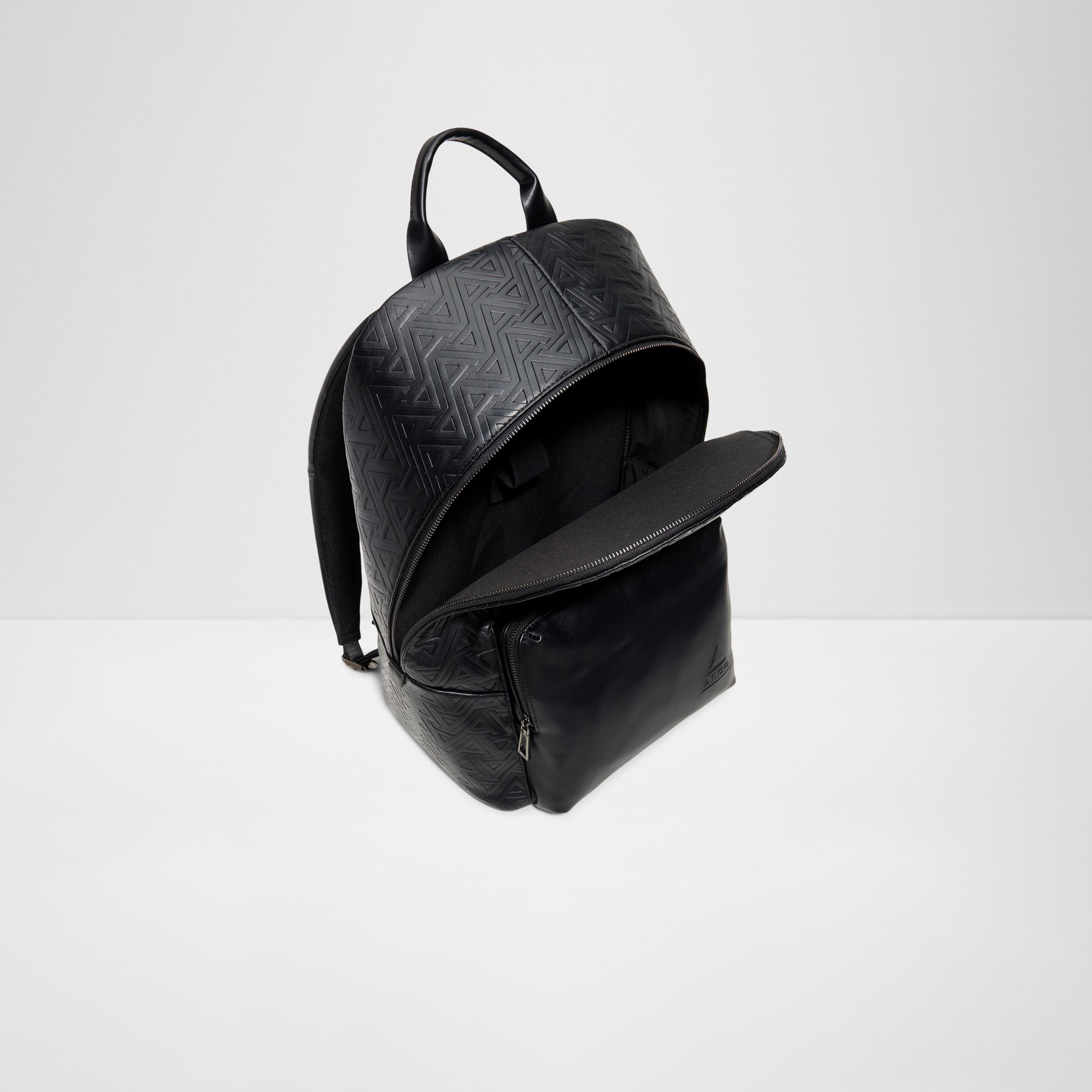 Aldo Kedilash Monogram Top Handle Backpack with Zipper and Adjustable Strap-travel-luggagesandbags-backpacks-image-3