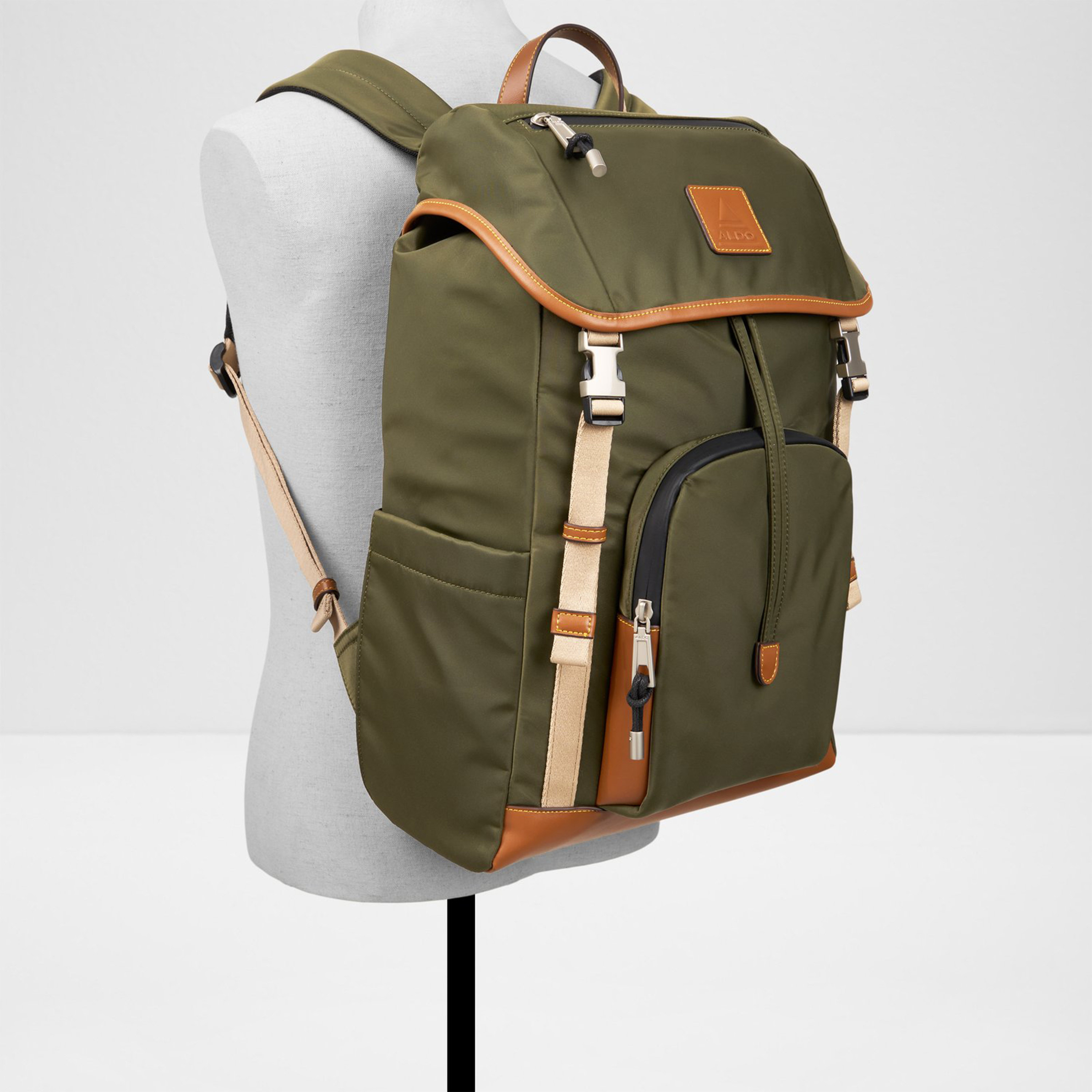 Aldo Edoedien Top Handle Backpack with Flap Closure and Adjustable Strap-travel-luggagesandbags-backpacks-image-4