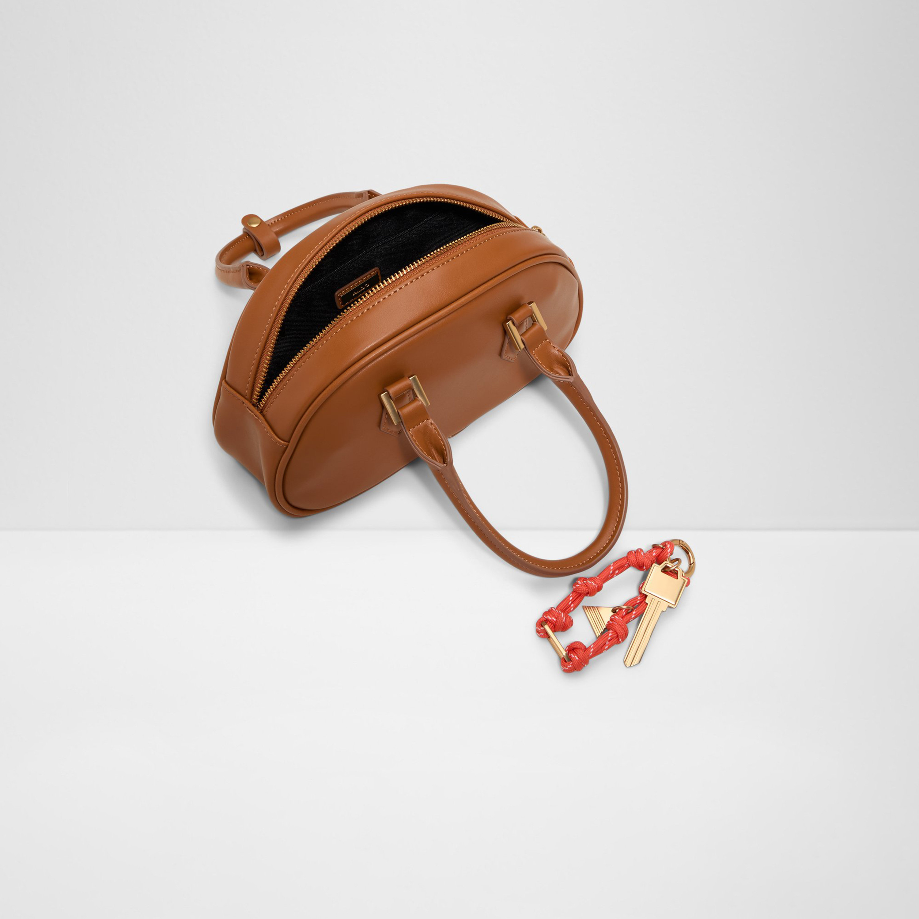 Aldo Brenin Double Handle Satchel Bag with Zipper and Detachable Strap-women-bagsandwallets-handbags-image-3