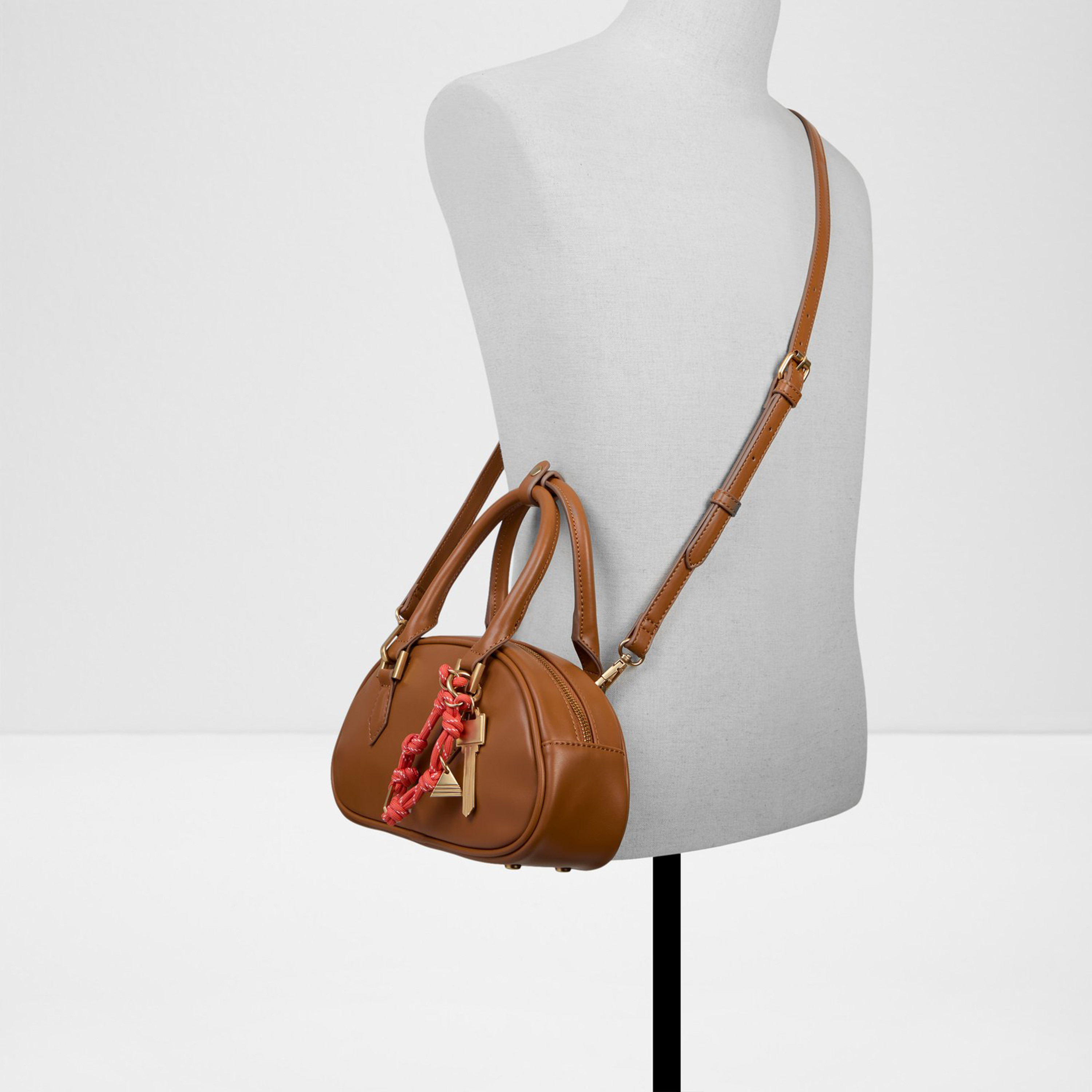 ألدو- شنطة ساتشيل برينين سادة بمقبض مزدوج مع سحاب للإغلاق وحزام قابل للفصل-women-bagsandwallets-handbags-image-4