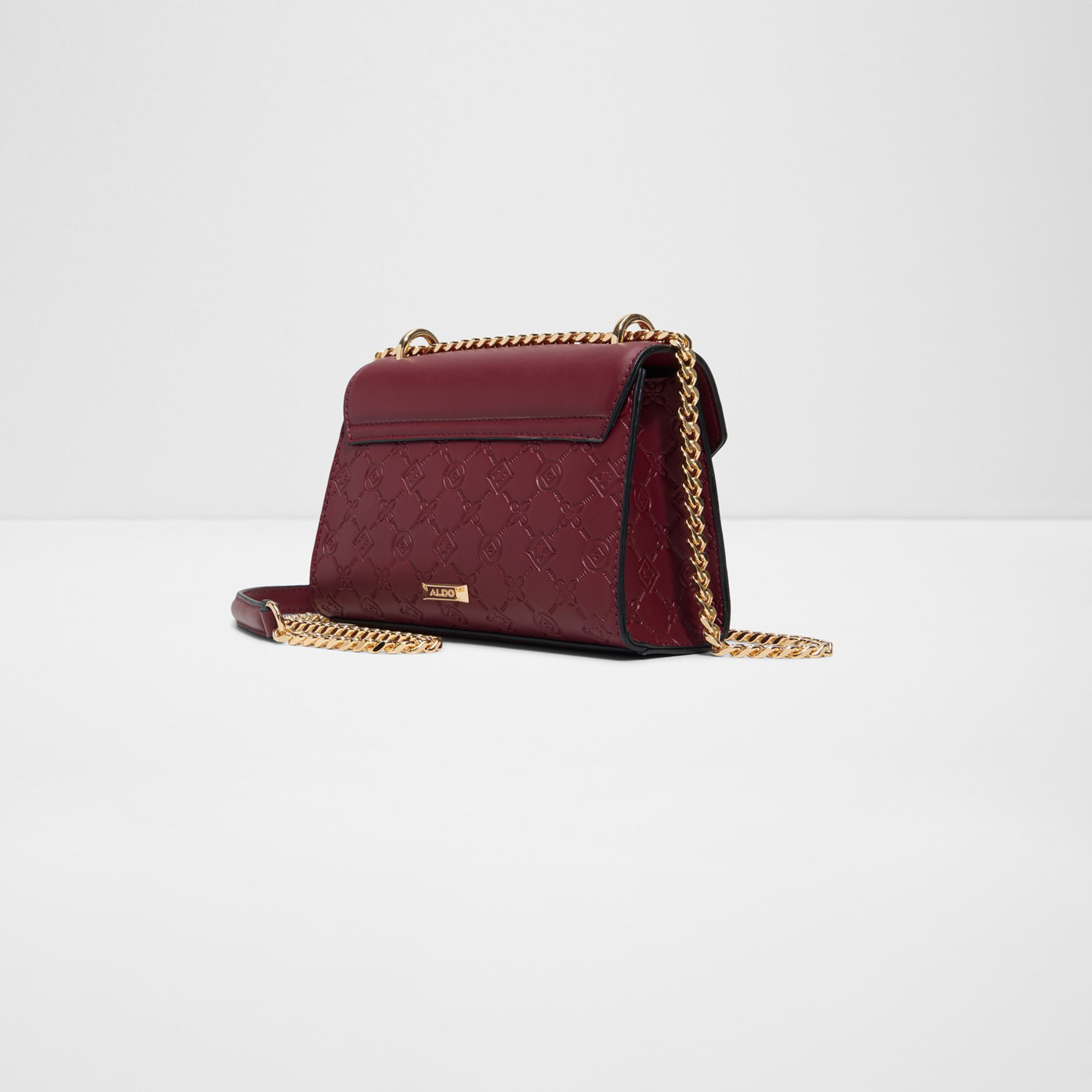 ألدو- شنطة كروس  كريلال مونوغرام مزودة بقفل وحزام سلسلة-women-bagsandwallets-handbags-image-2