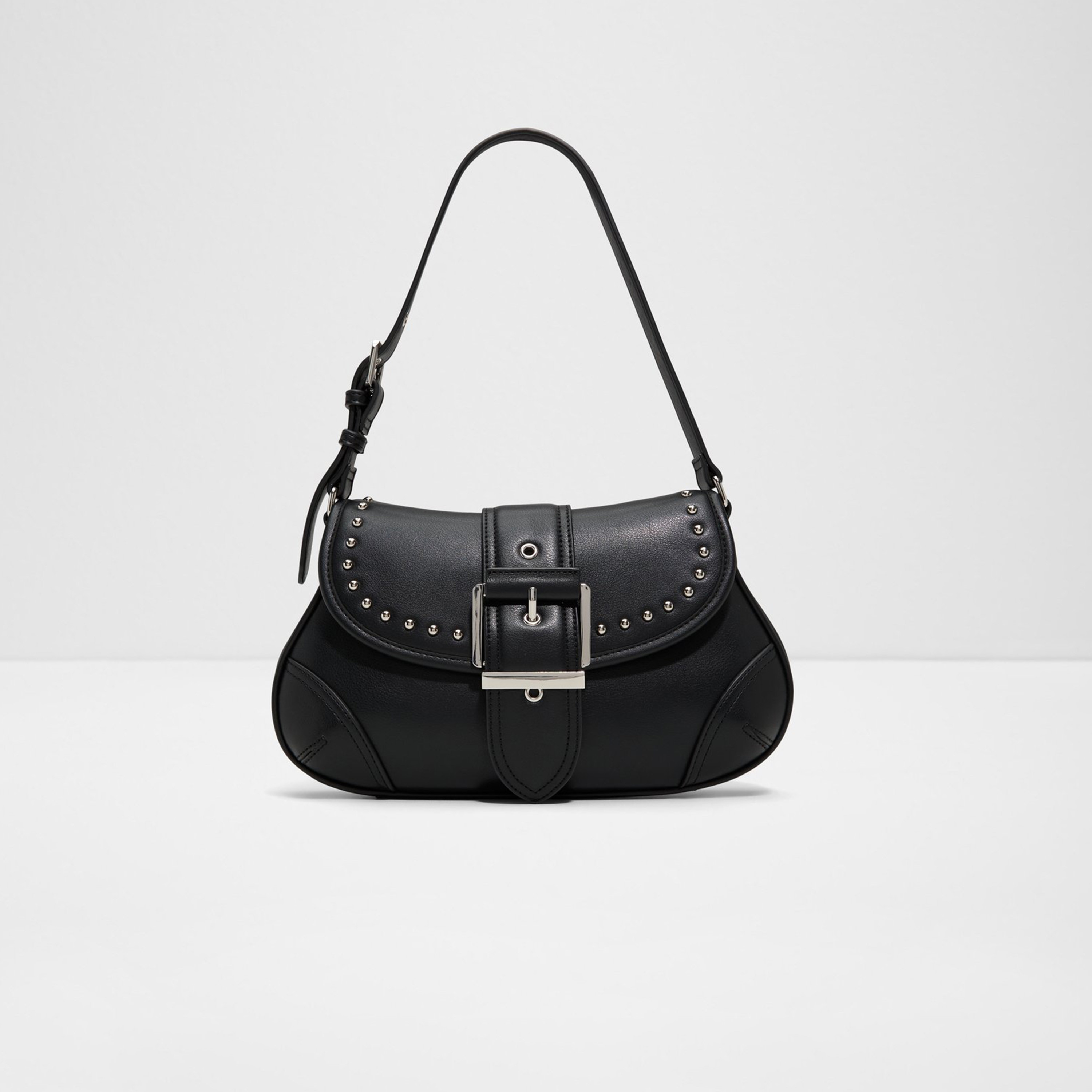 ألدو- شنطة كتف ألينا سادة مع قفل مغناطيسي وحزام قابل للتعديل-women-bagsandwallets-handbags-image-1