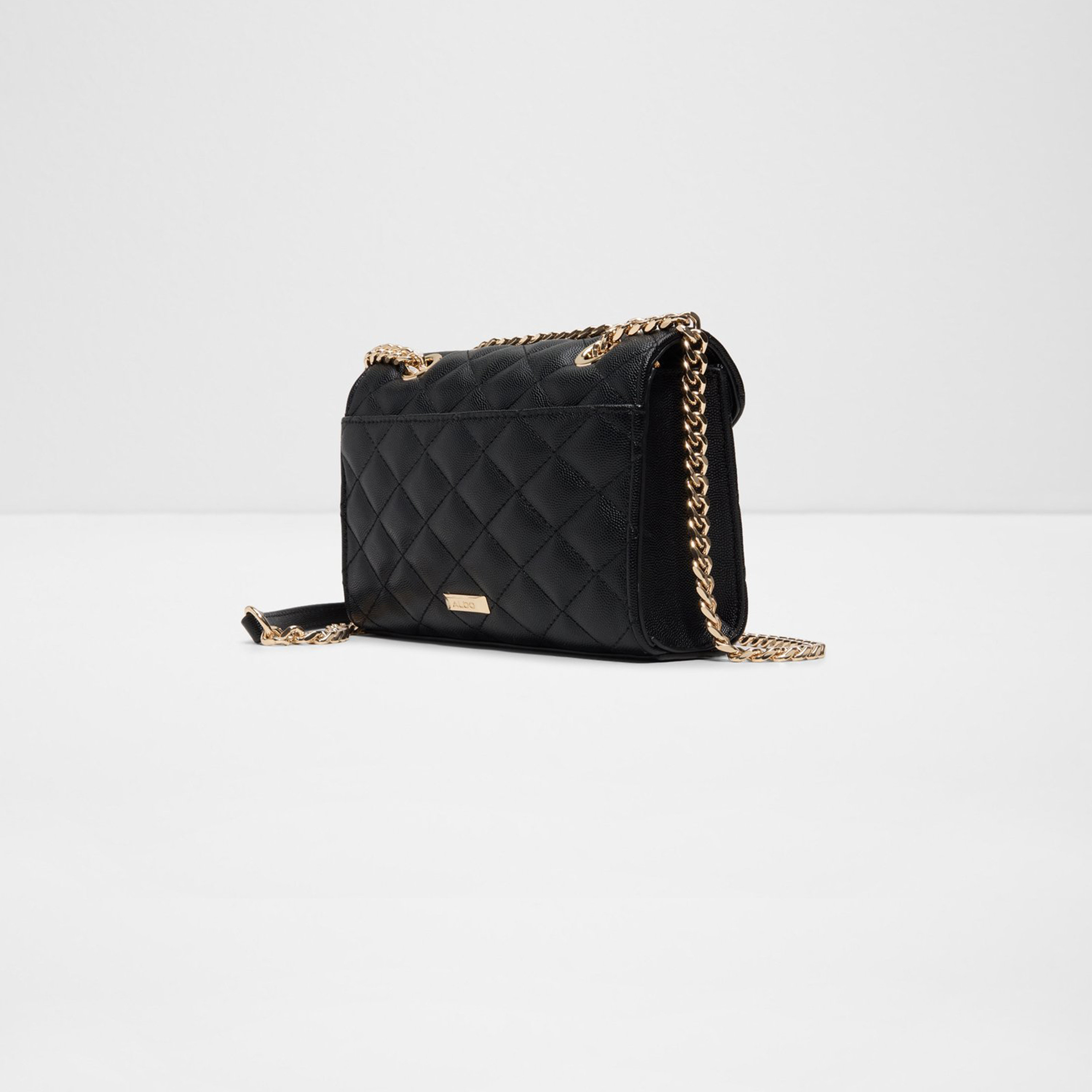 Aldo Chelsy Quilted Crossbody Bag with Flap Closure and Chain Strap-women-bagsandwallets-handbags-image-2