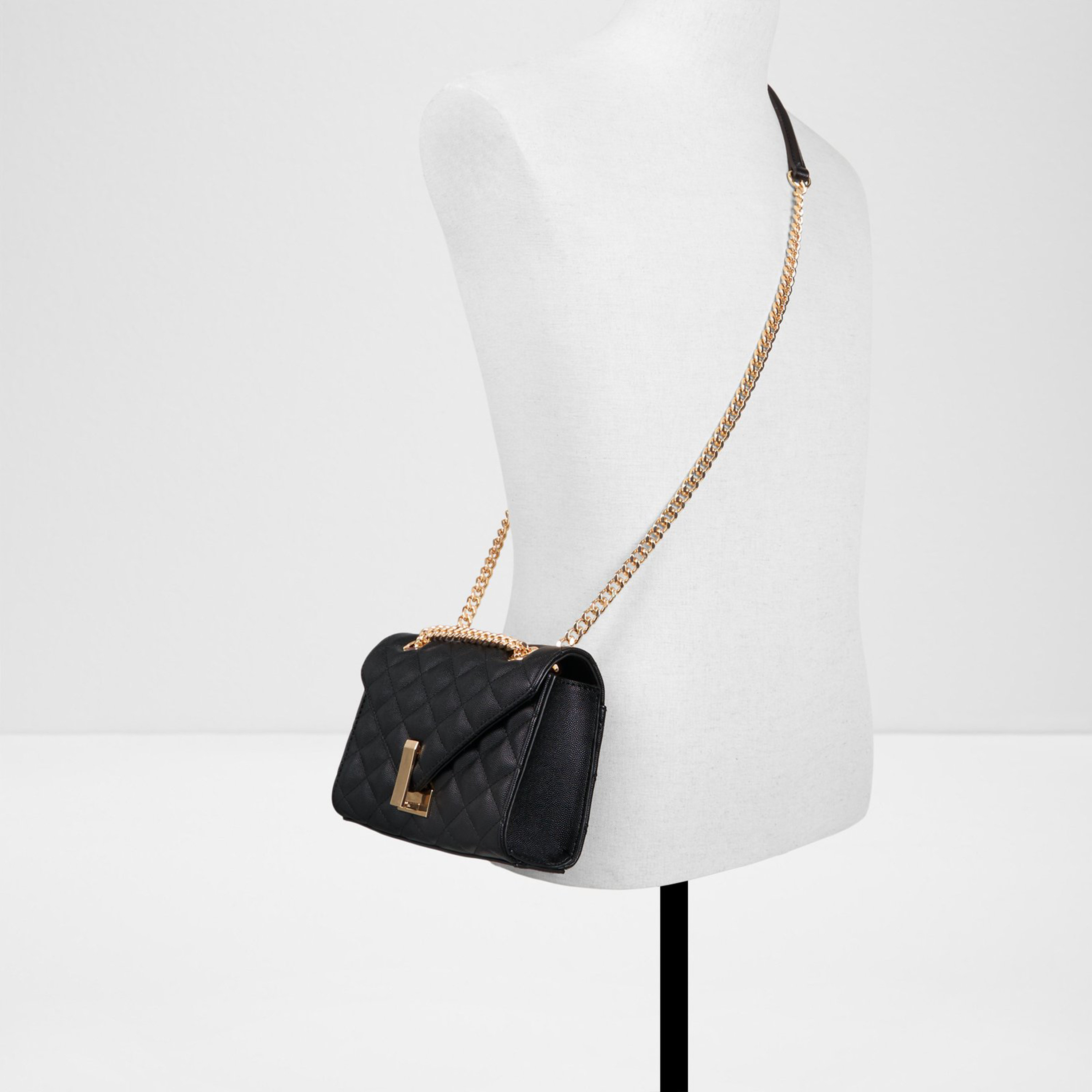 Aldo Chelsy Quilted Crossbody Bag with Flap Closure and Chain Strap-women-bagsandwallets-handbags-image-4