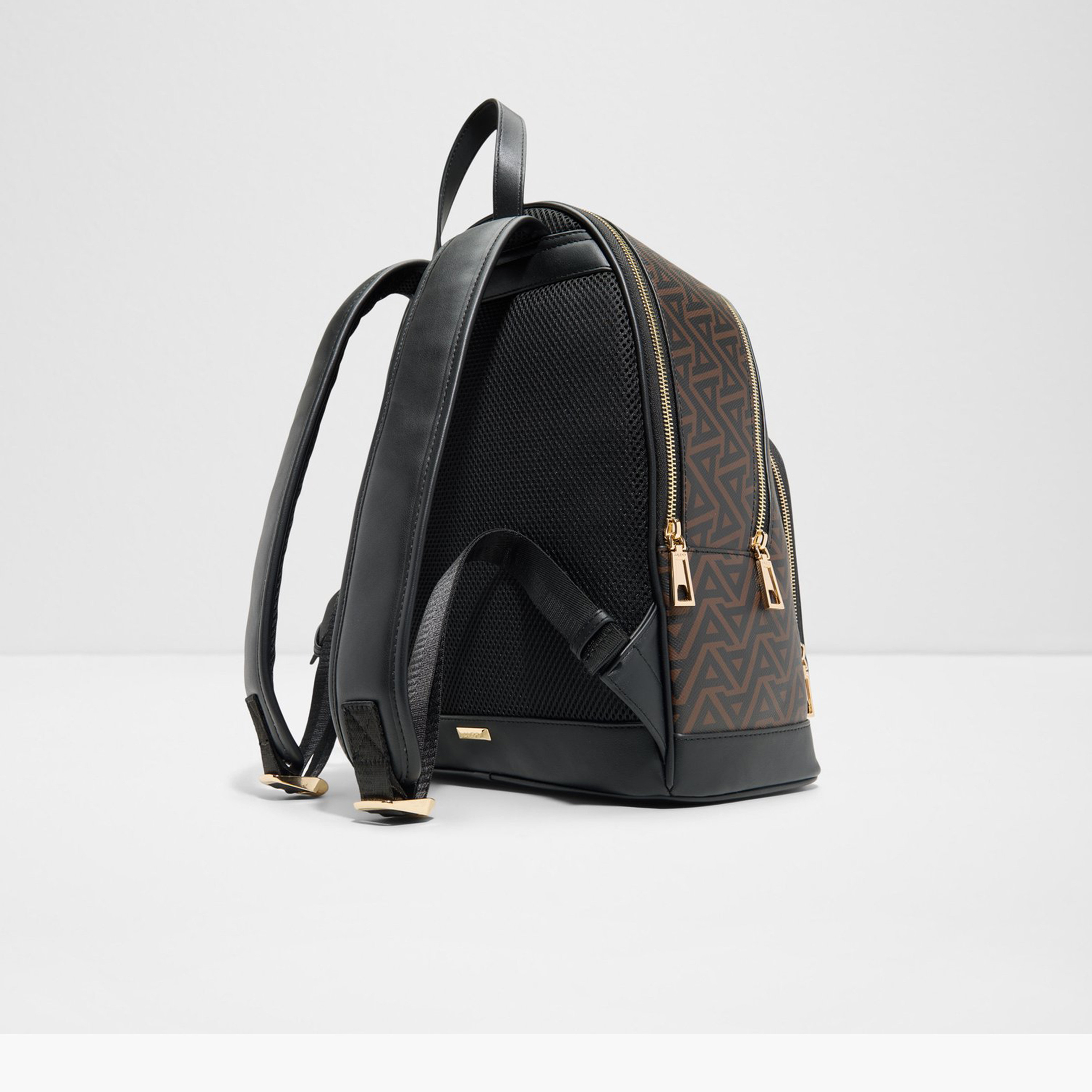 Aldo Cadoma Monogram Top Handle Backpack with Zipper and Adjustable Strap-travel-luggagesandbags-backpacks-image-2