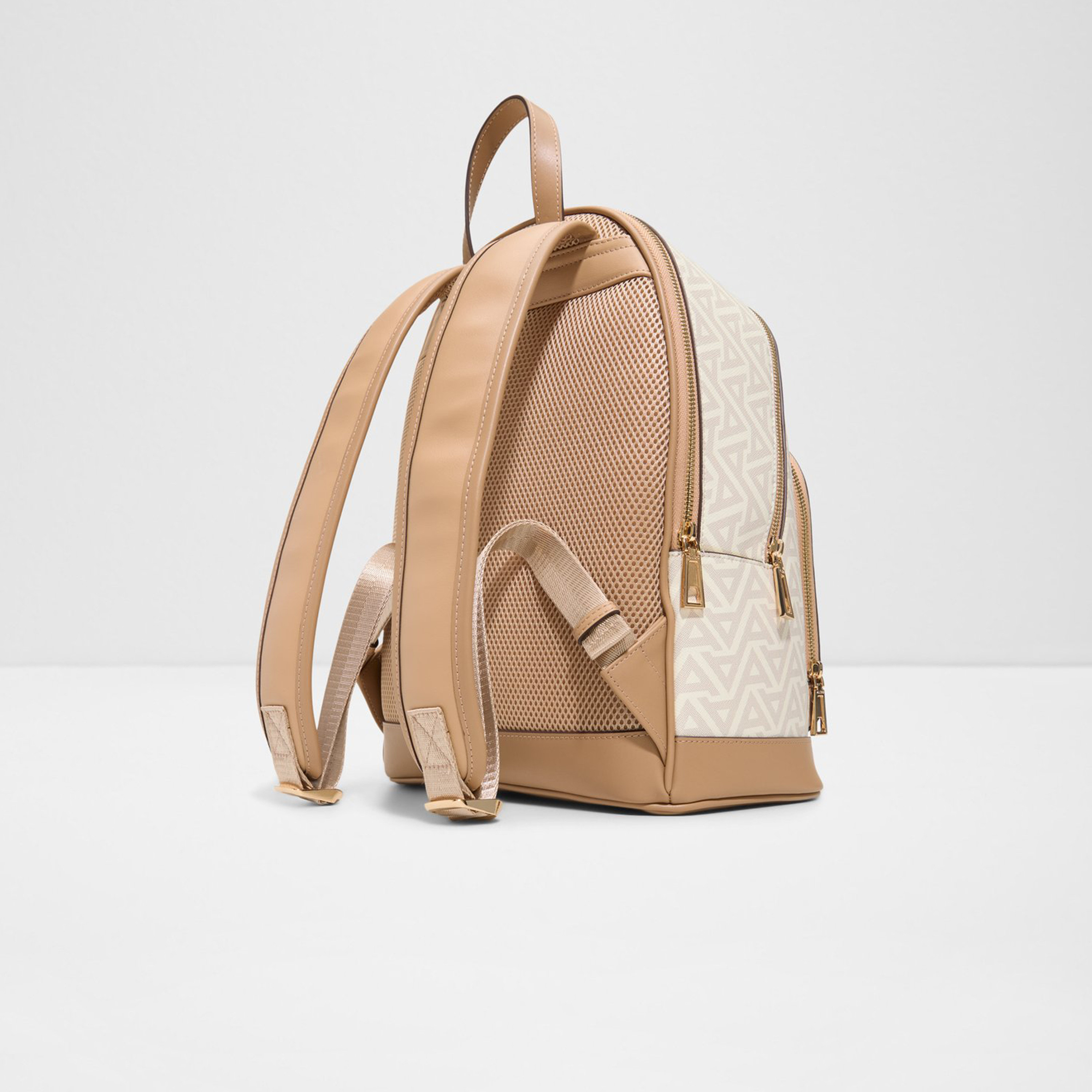 Aldo Cadoma Monogram Top Handle Backpack with Zipper and Adjustable Strap-travel-luggagesandbags-backpacks-image-6