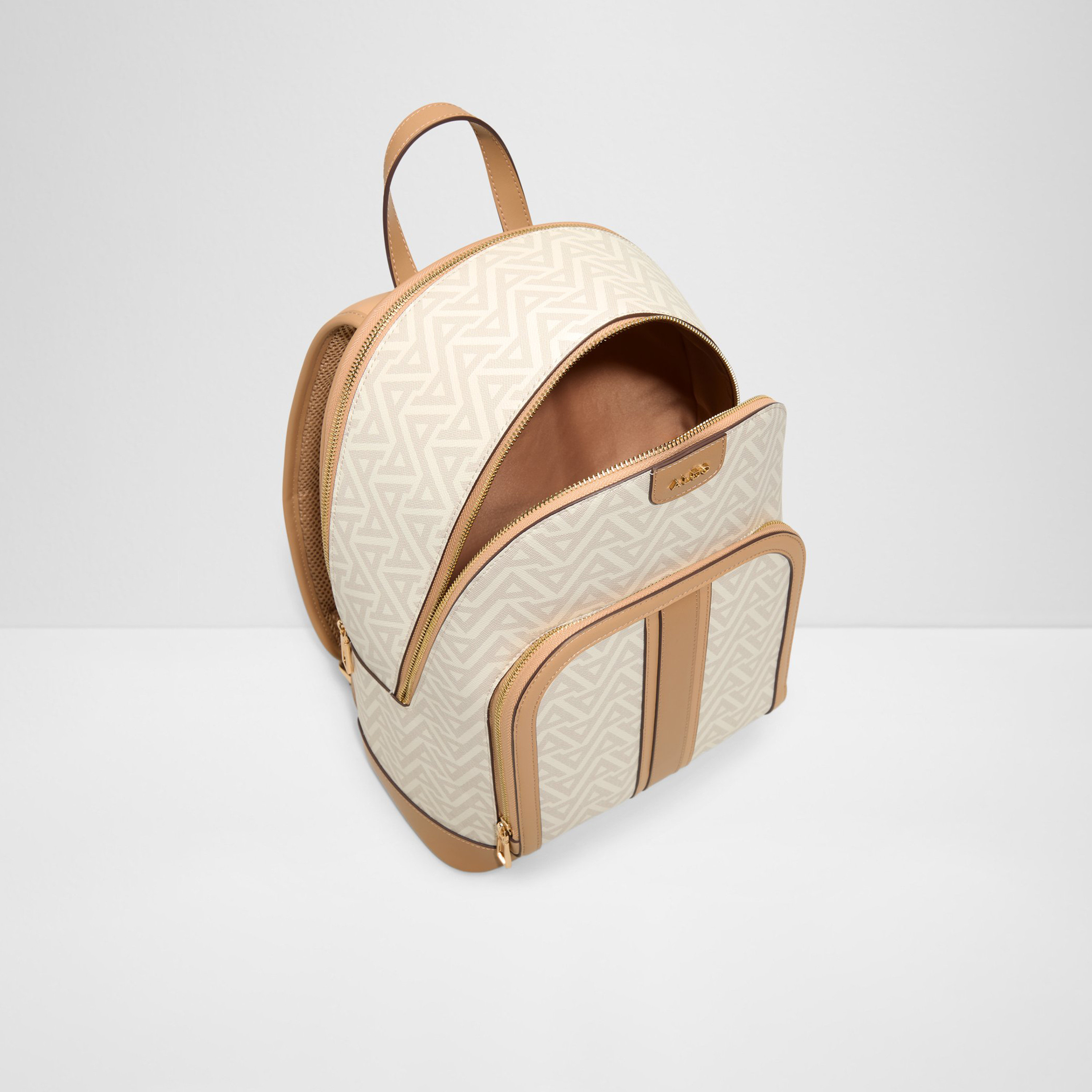 Aldo Cadoma Monogram Top Handle Backpack with Zipper and Adjustable Strap-travel-luggagesandbags-backpacks-image-7
