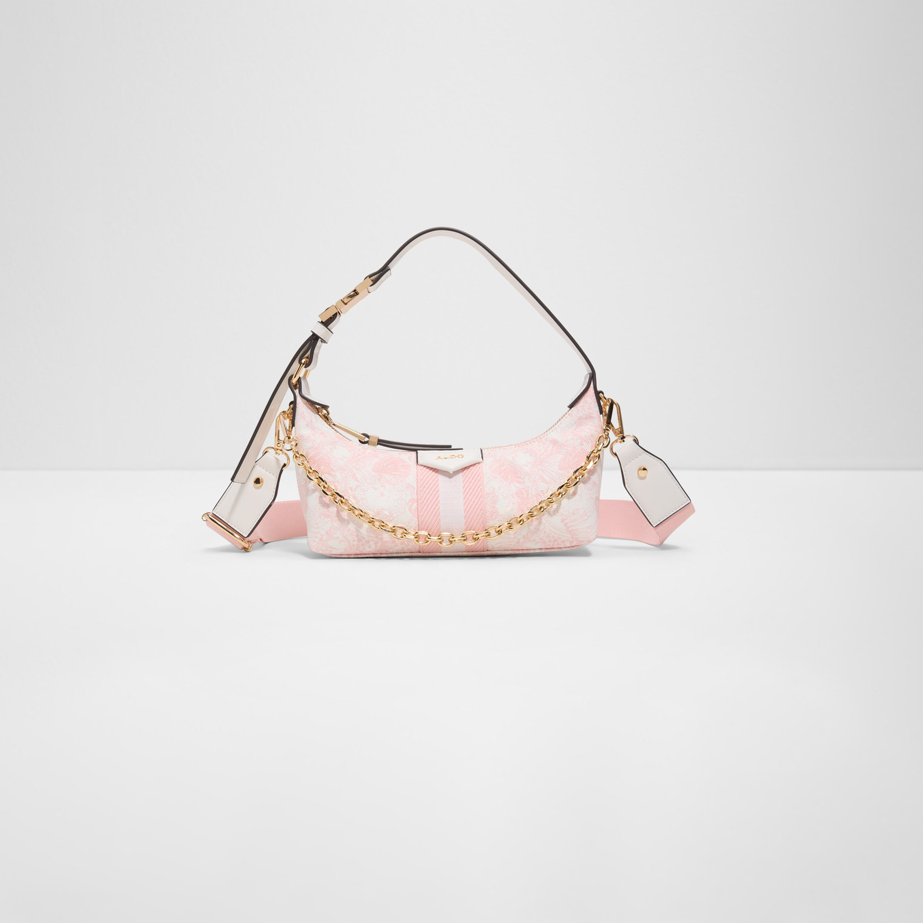 Aldo Cordida Printed Crossbody Bag with Zipper and Adjustable Strap-women-bagsandwallets-handbags-image-1