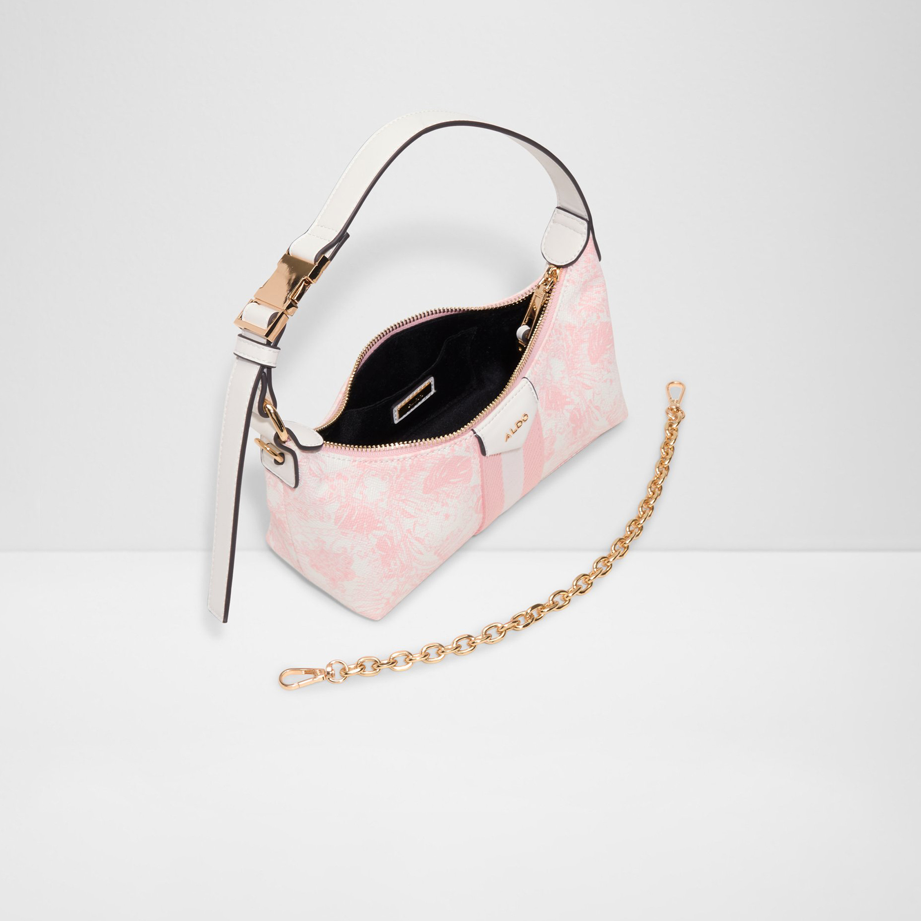 Aldo Cordida Printed Crossbody Bag with Zipper and Adjustable Strap-women-bagsandwallets-handbags-image-3