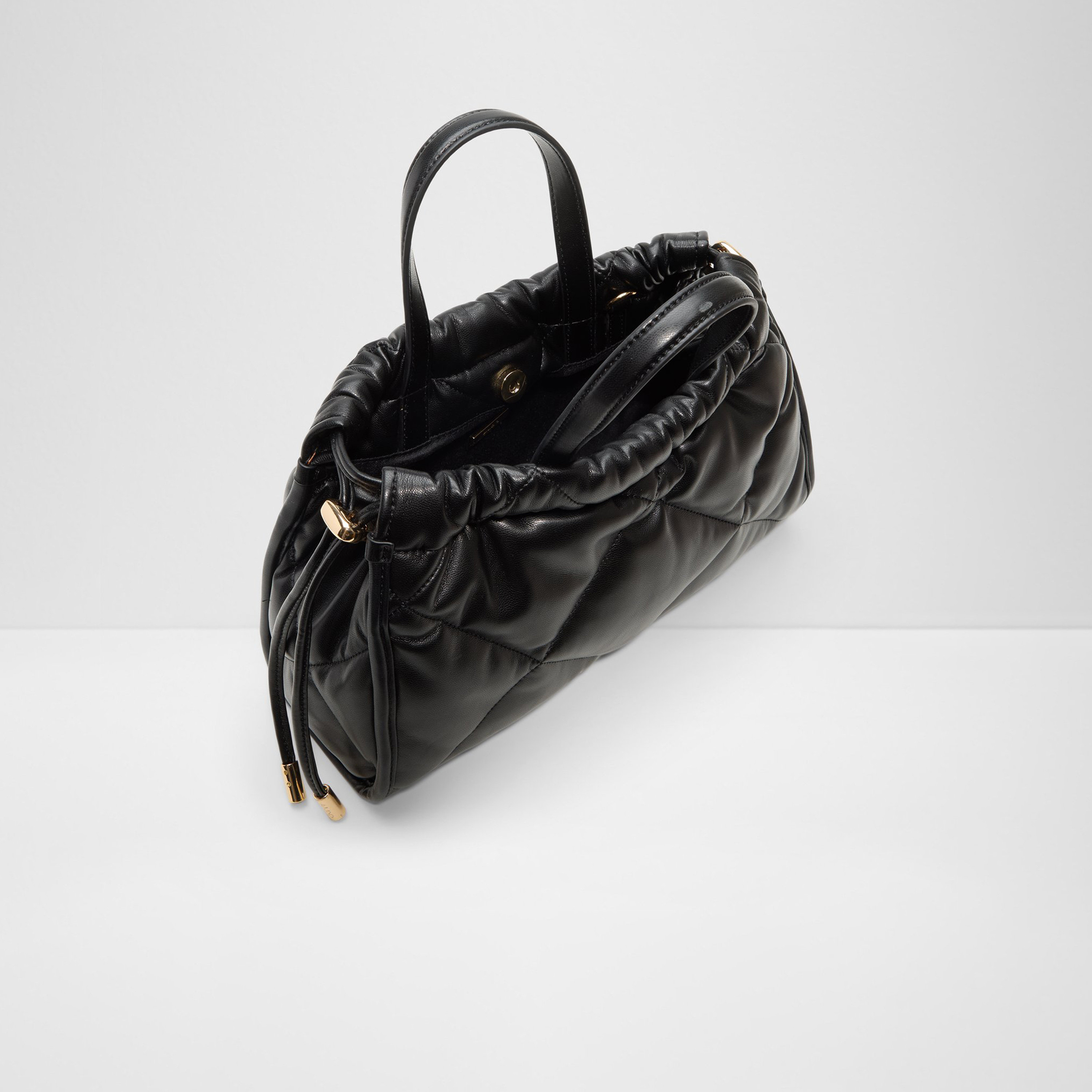 Aldo Averia Quilted Double Handle Satchel Bag with Drawstring Closure and Detachable Strap-women-bagsandwallets-handbags-image-3