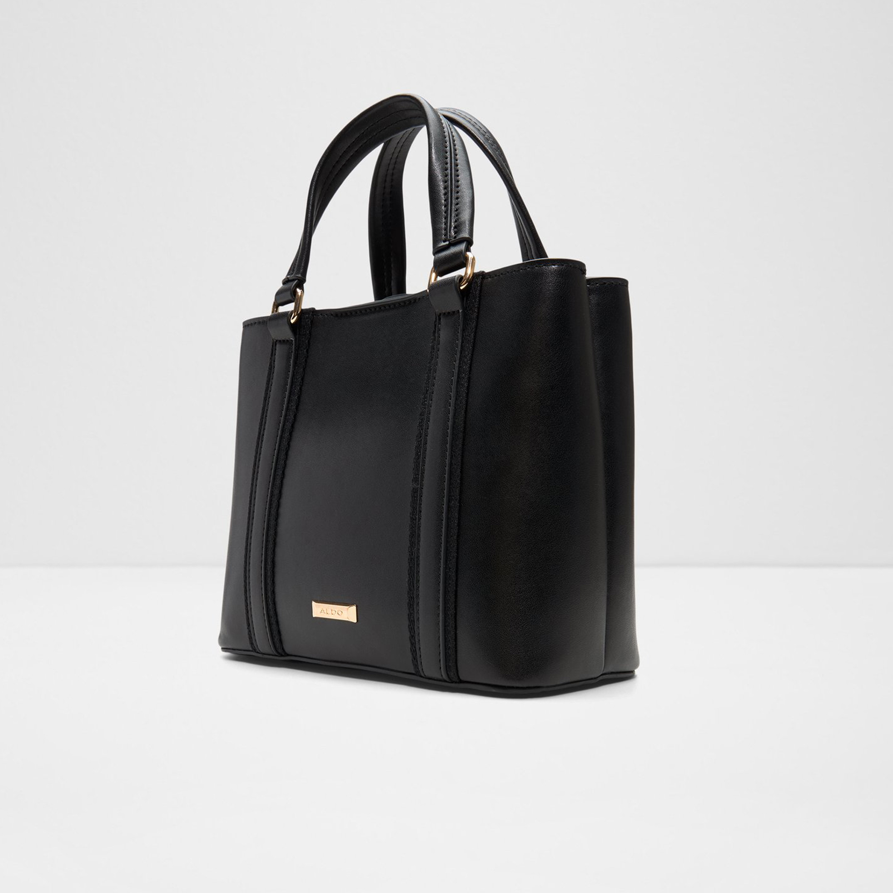Aldo Maleah Double Handle Satchel Bag with Magnetic Closure and Detachable Strap-women-bagsandwallets-handbags-image-2