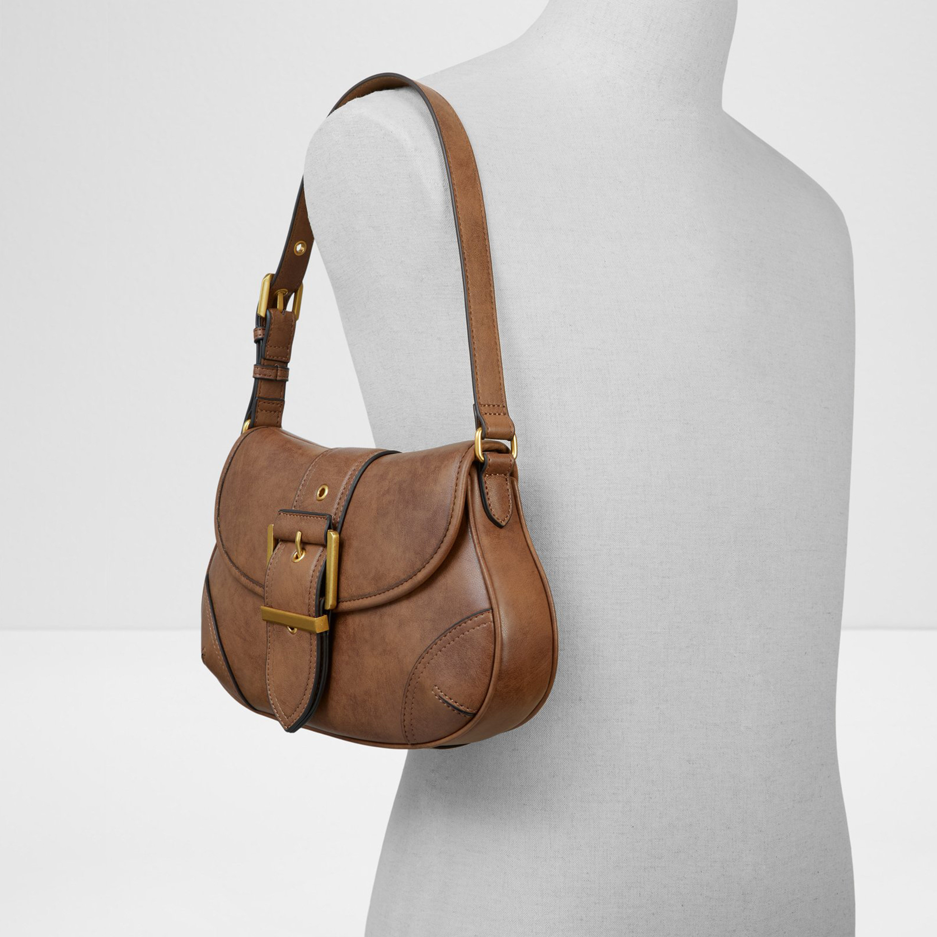 Aldo Aleyna Shoulder Bag with Magnetic Closure and Adjustable Strap-women-bagsandwallets-handbags-image-4
