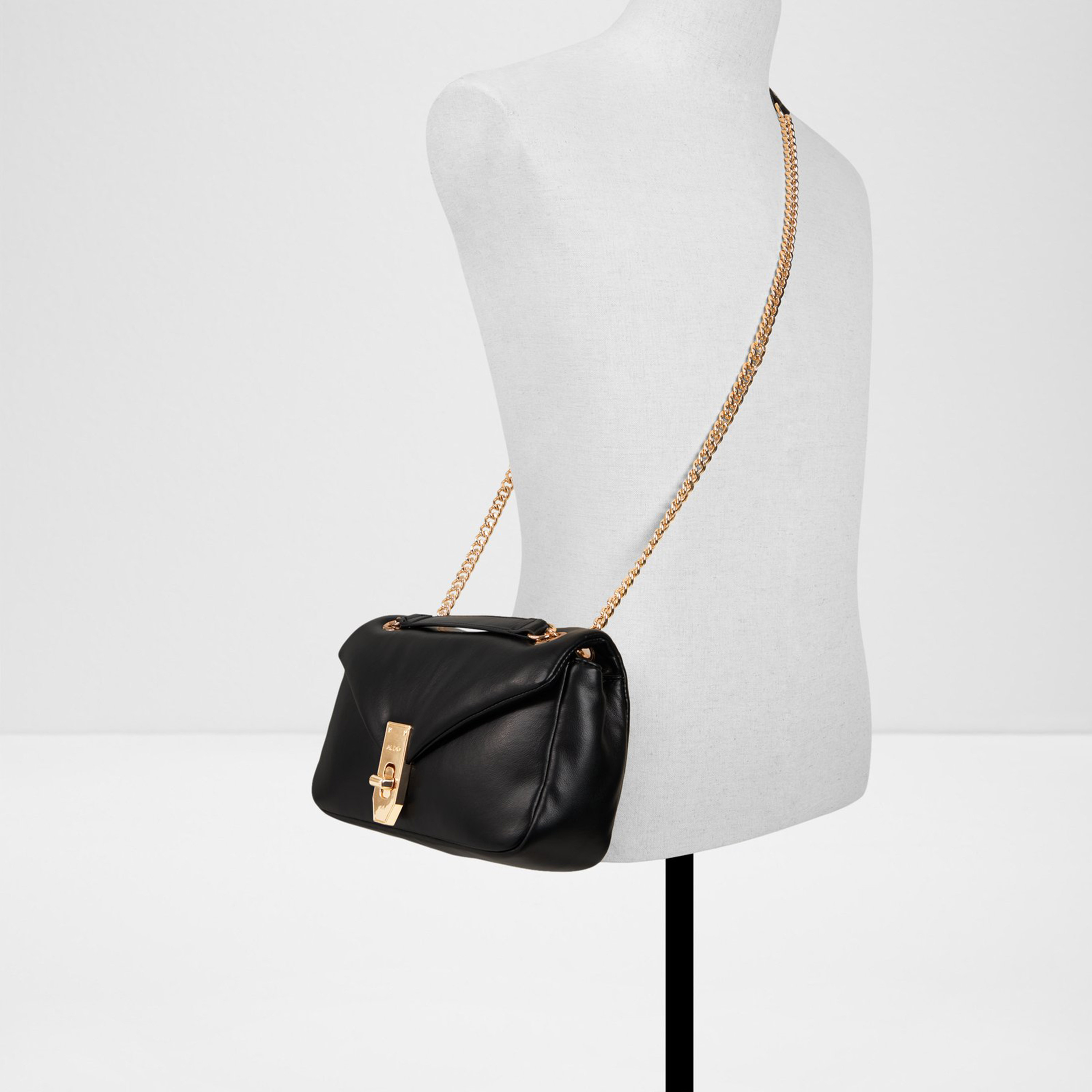 Aldo Olyvia Crossbody Bag with Twist Lock Closure and Chain Strap-women-bagsandwallets-handbags-image-4