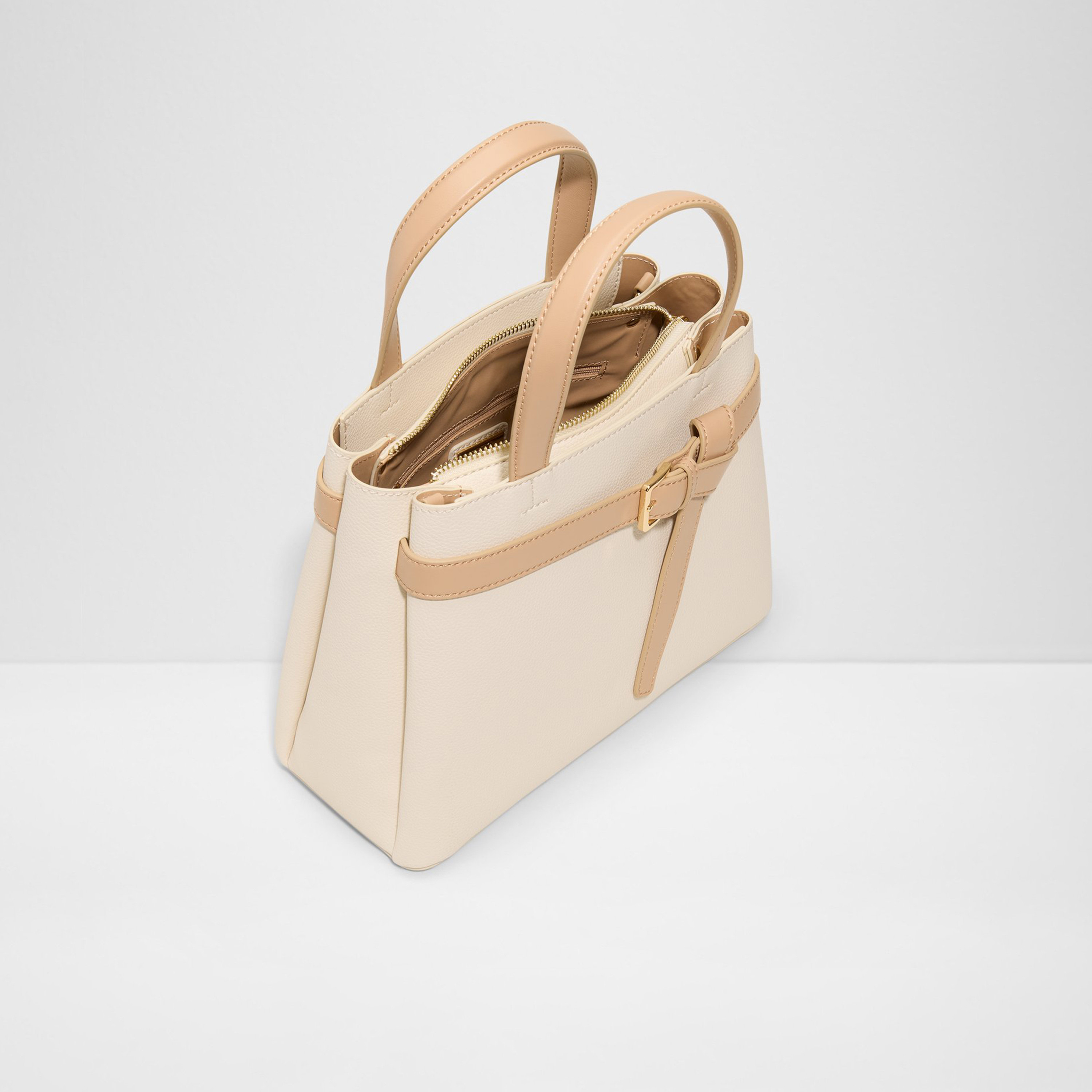 Aldo Ebaeclya Double Handle Shoulder Bag with Zipper and Detachable Strap-women-bagsandwallets-handbags-image-3