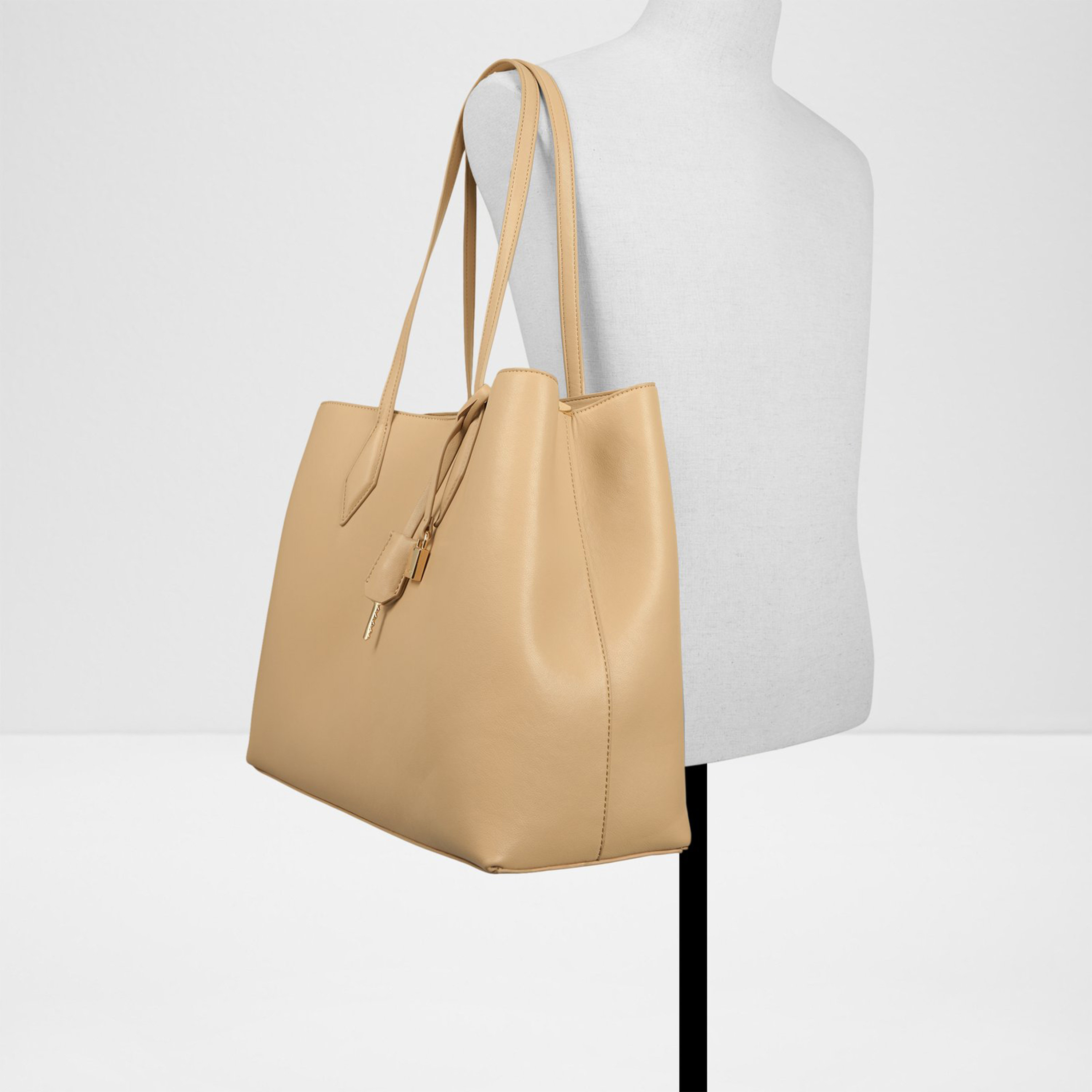 Aldo Maela Double Handle Shoulder Bag with Magnetic Closure-women-bagsandwallets-handbags-image-4