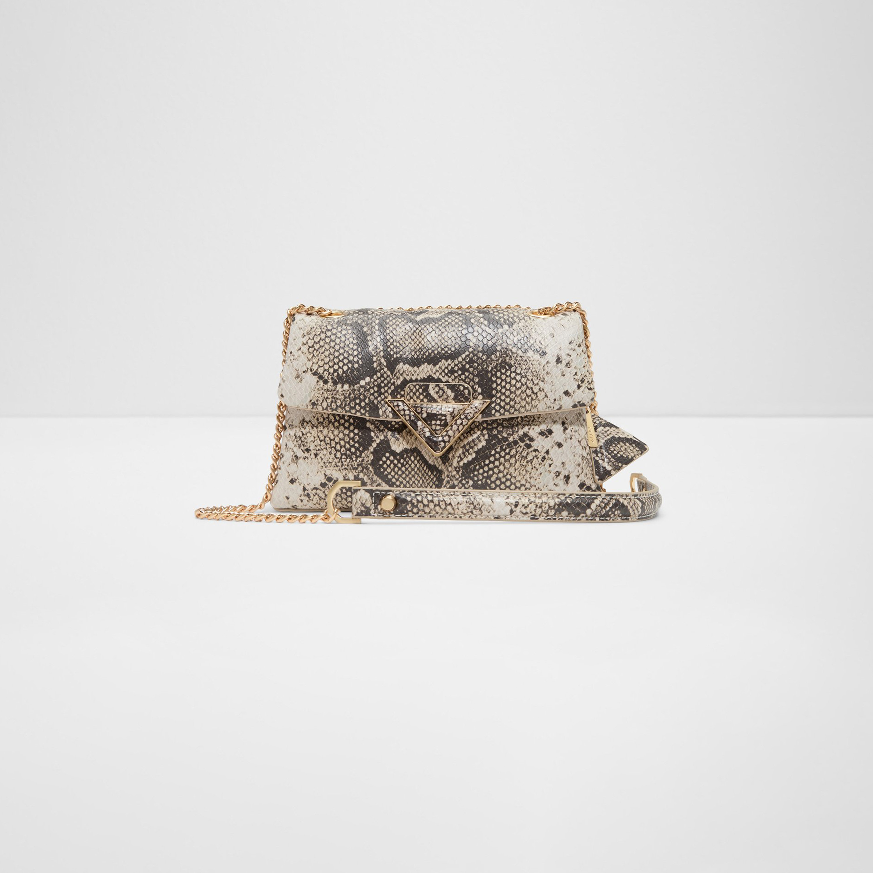 ألدو- شنطة كروس  سوفت بوف سادة مع قفل قابل للطي وحزام سلسلة-women-bagsandwallets-handbags-image-1