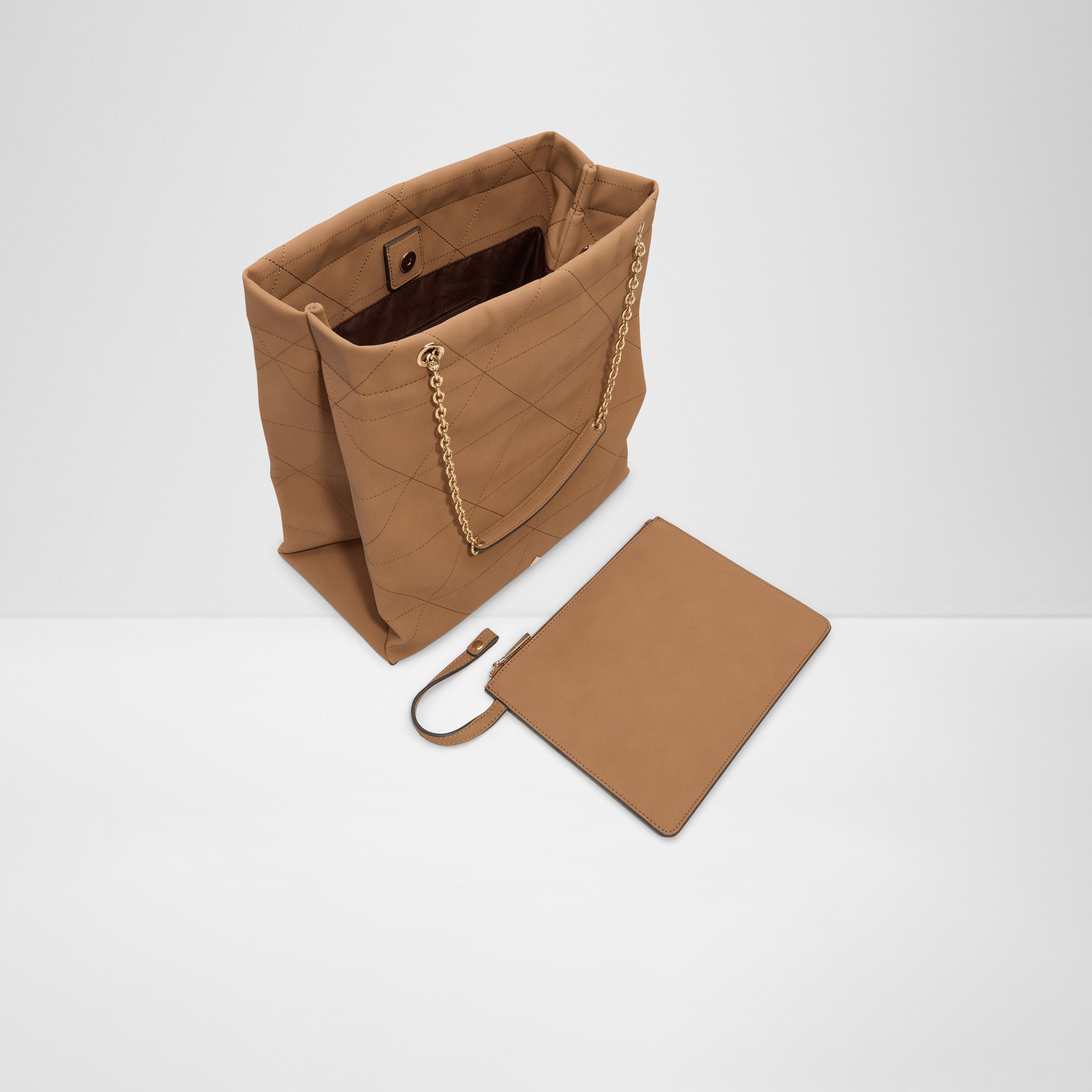 ألدو- شنطة كتف مورجان المبطنة بمقبض مزدوج مع قفل مغناطيسي وحزام سلسلة-women-bagsandwallets-handbags-image-3