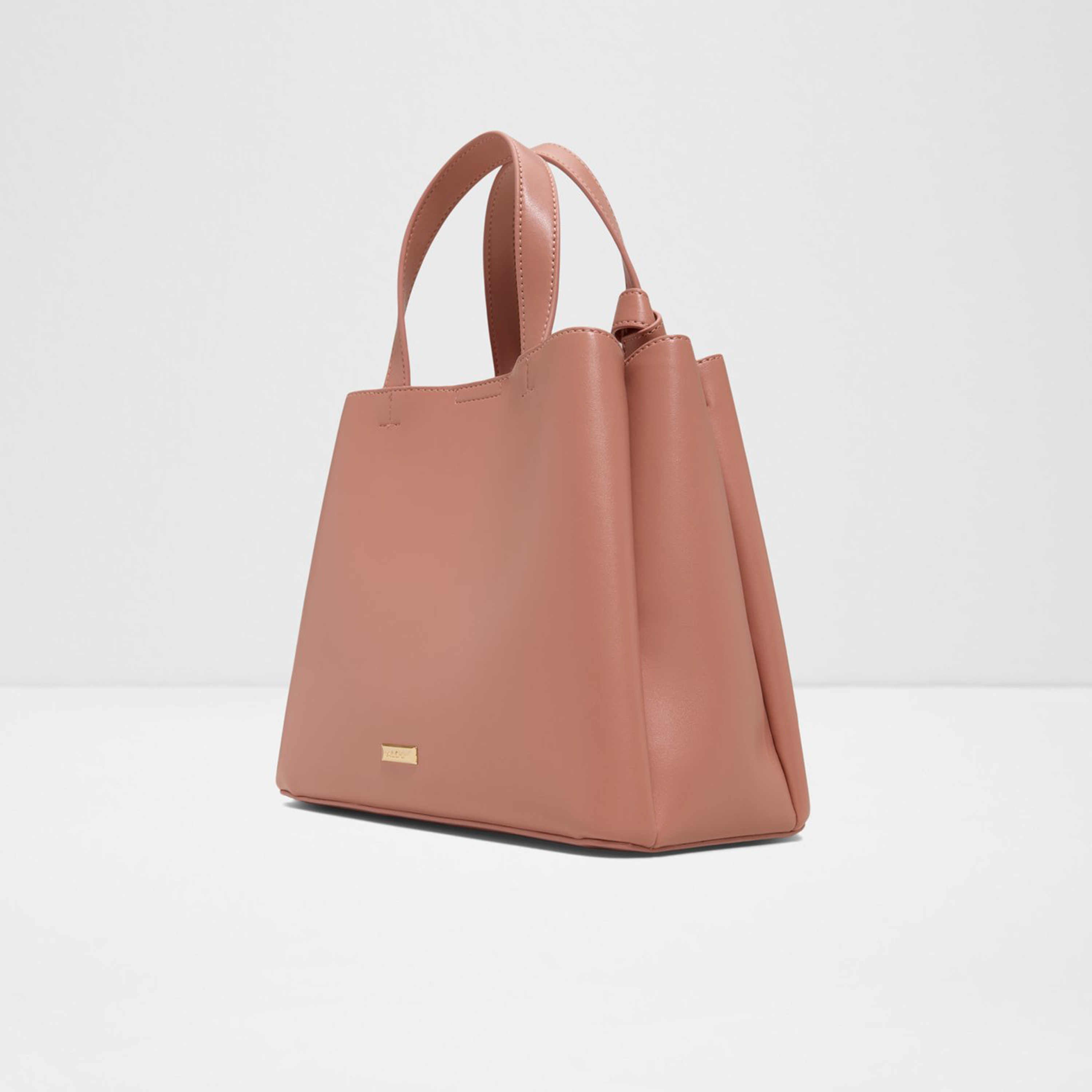 Aldo Zaria Double Handle Satchel Bag with Zipper and Detachable Strap-women-bagsandwallets-handbags-image-6