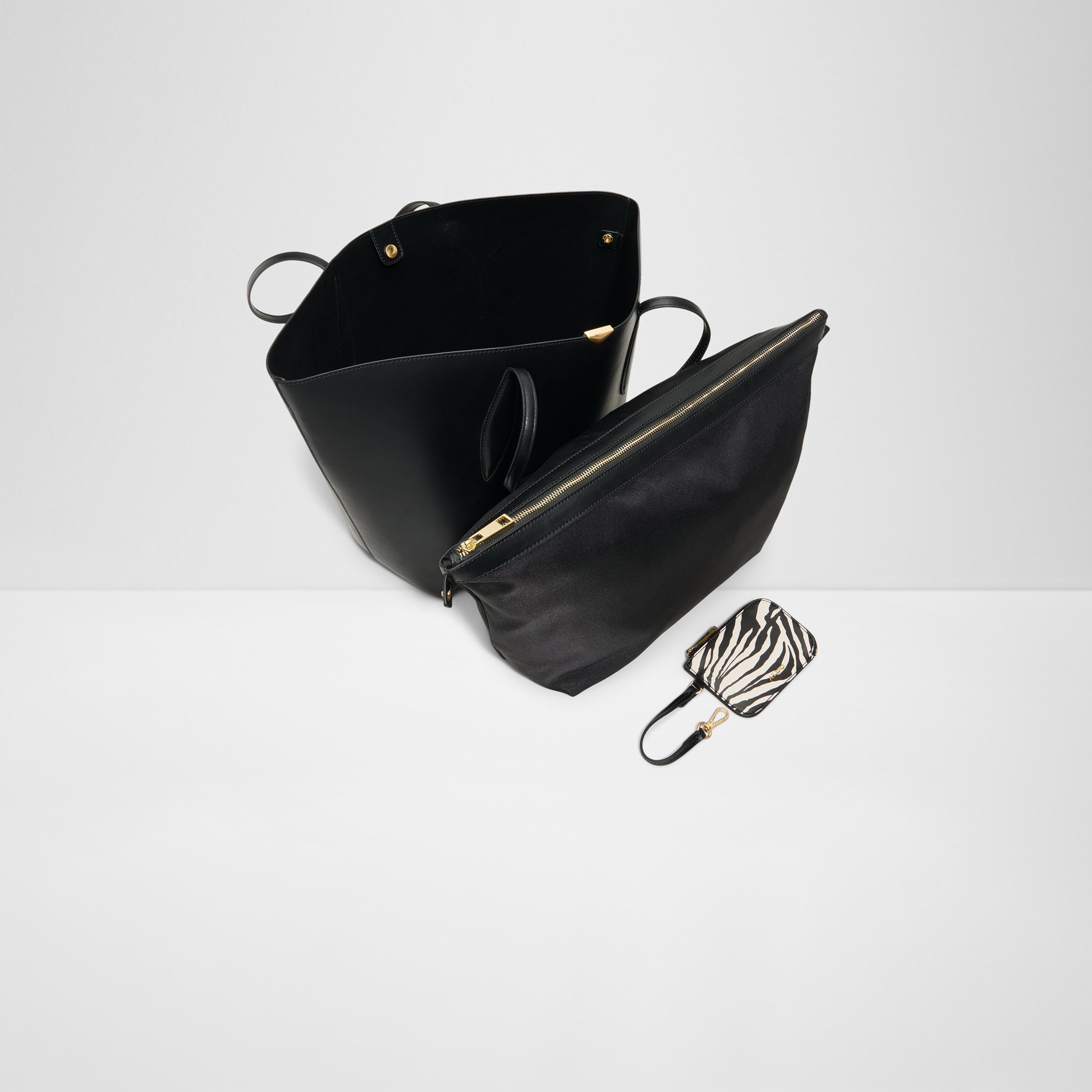 Aldo Pattani Double Handle Tote Bag with Magnetic Closure-women-bagsandwallets-handbags-image-3