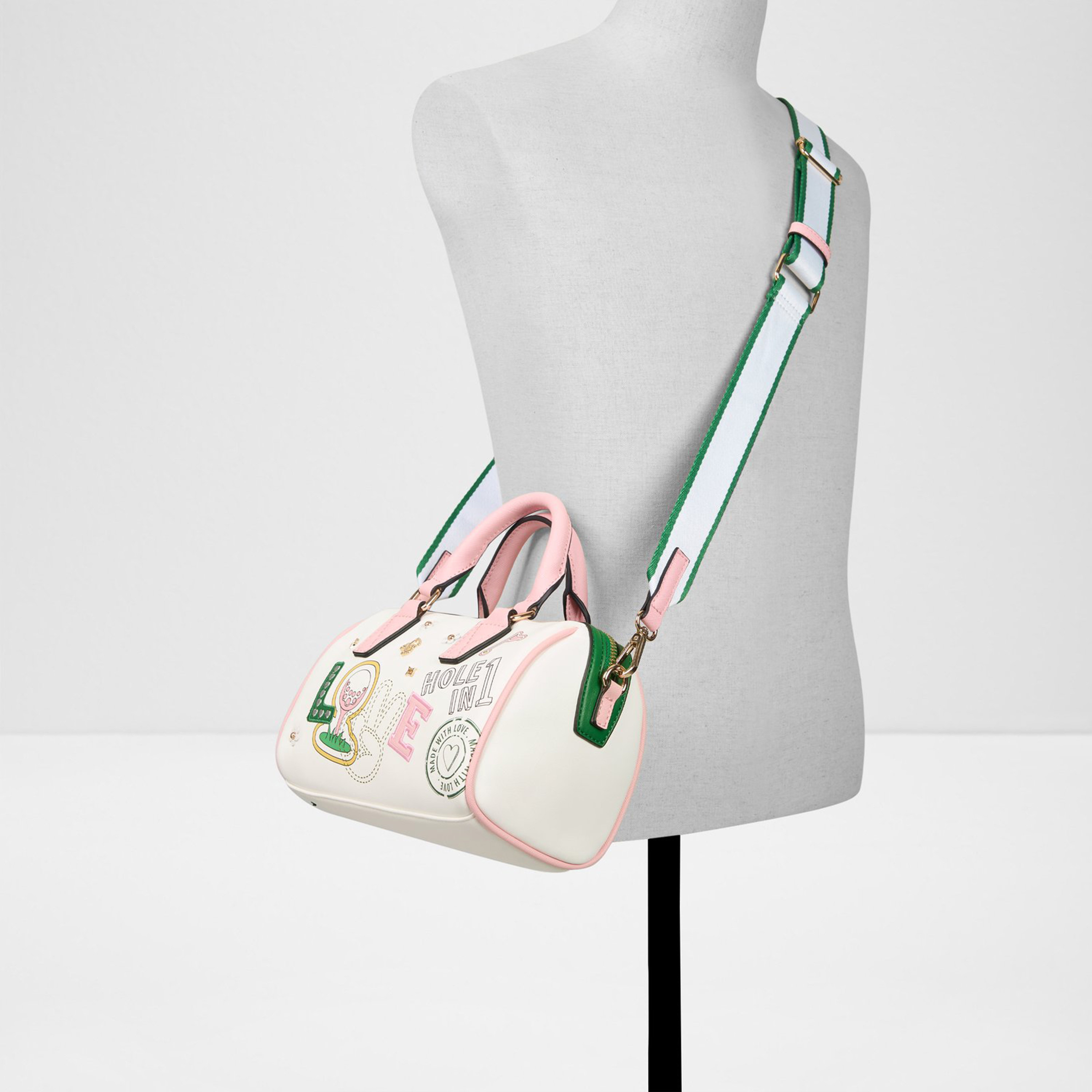 ألدو- شنطة كروس  فيسني مطبوعة بمقبض مزدوج بسحاب للإغلاق وحزام قابل للفصل-women-bagsandwallets-handbags-image-4