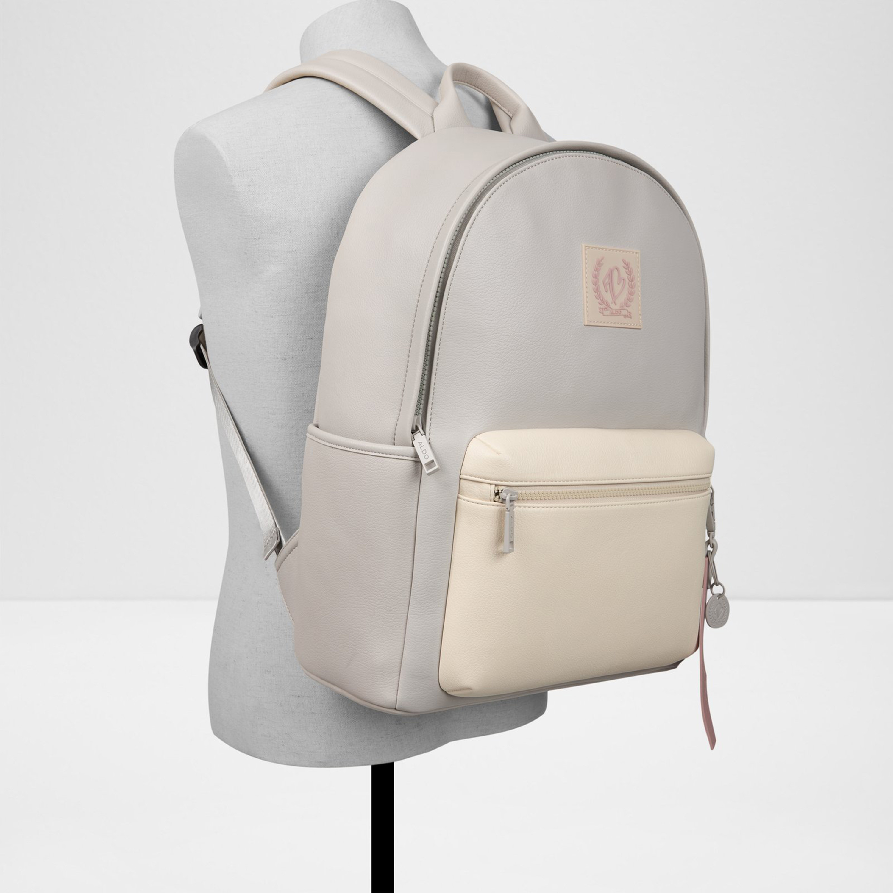Aldo Thali Top Handle Backpack with Zipper and Adjustable Strap-travel-luggagesandbags-backpacks-image-8