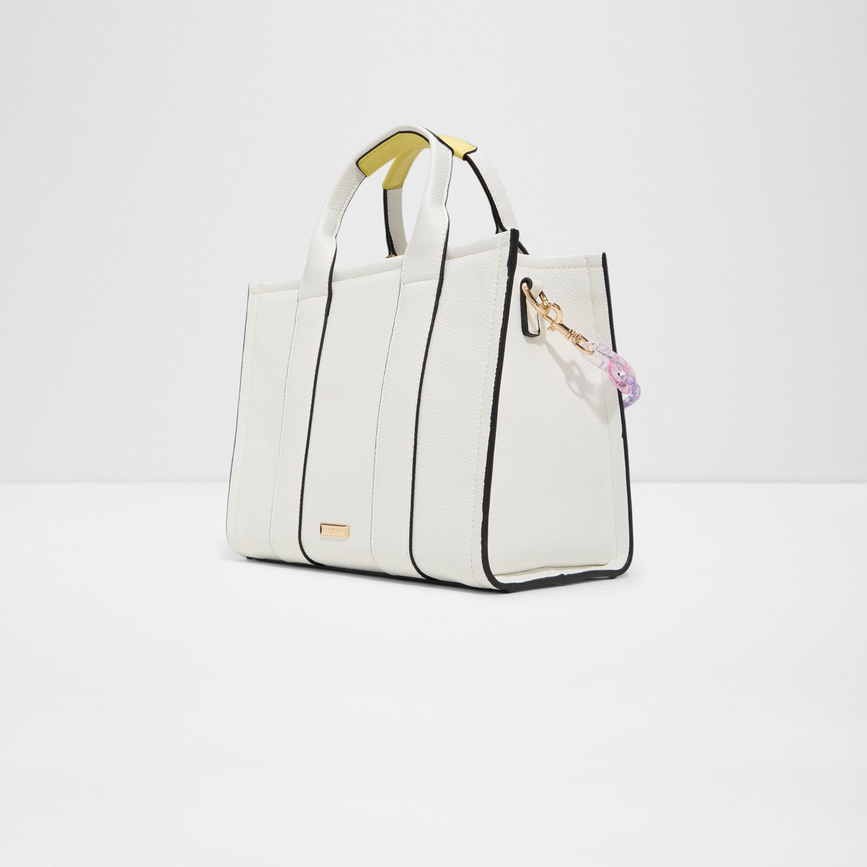 Aldo Therilia Double Handle Satchel Bag with Zipper and Detachable Strap-women-bagsandwallets-handbags-image-2