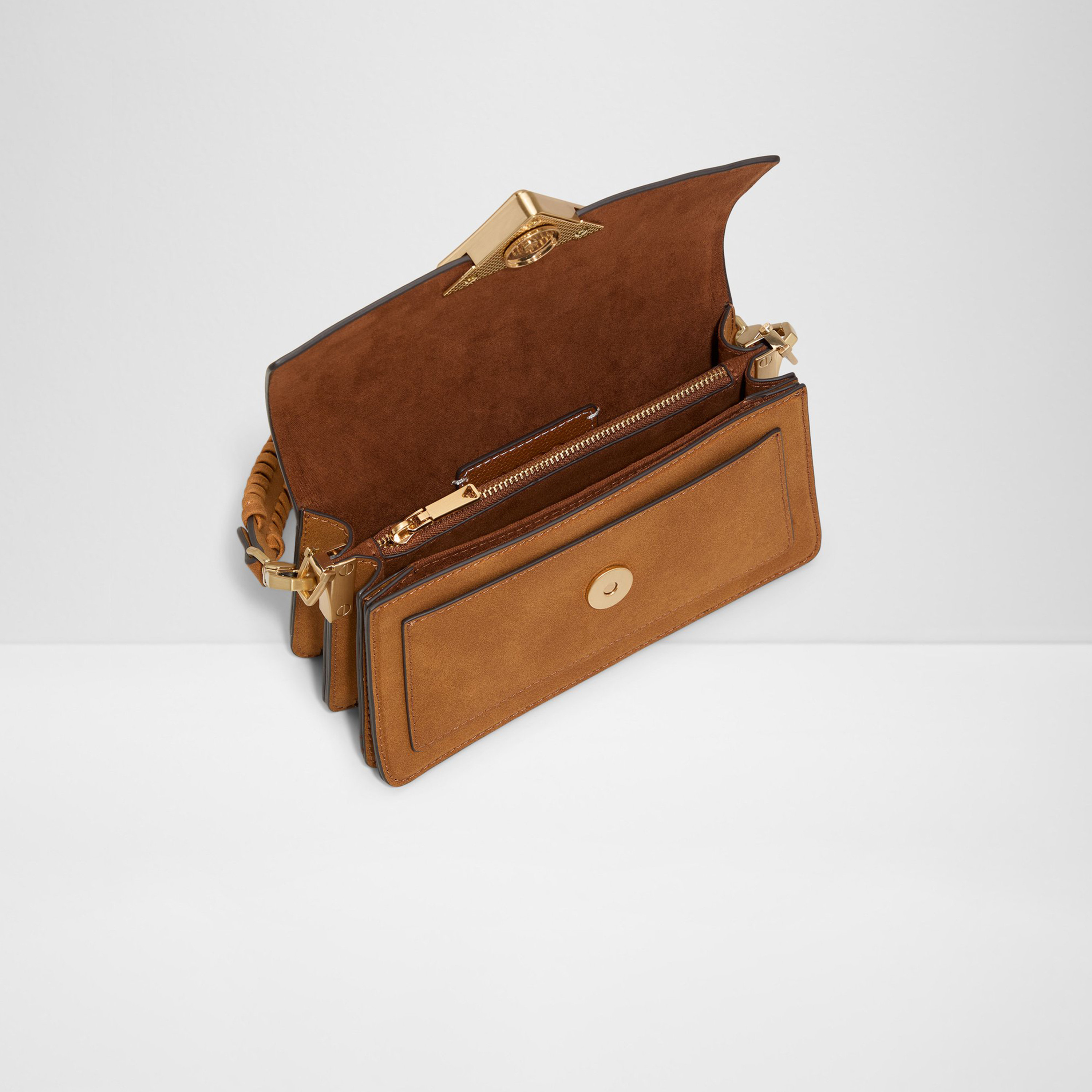ألدو- شنطة كتف لوكس هاندل سادة مزودة بقفل وحزام قابل للفصل-women-bagsandwallets-handbags-image-3