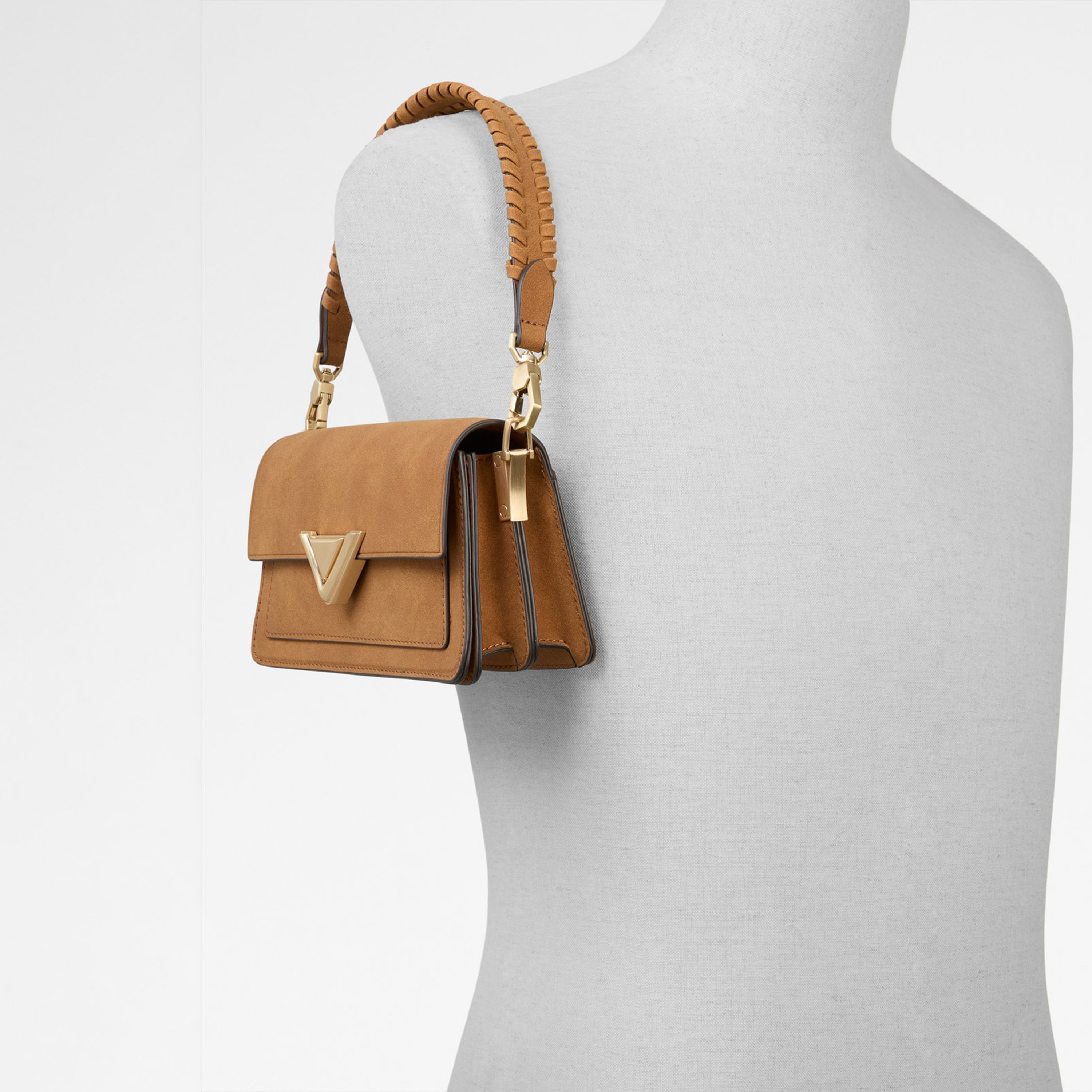 ألدو- شنطة كتف لوكس هاندل سادة مزودة بقفل وحزام قابل للفصل-women-bagsandwallets-handbags-image-5
