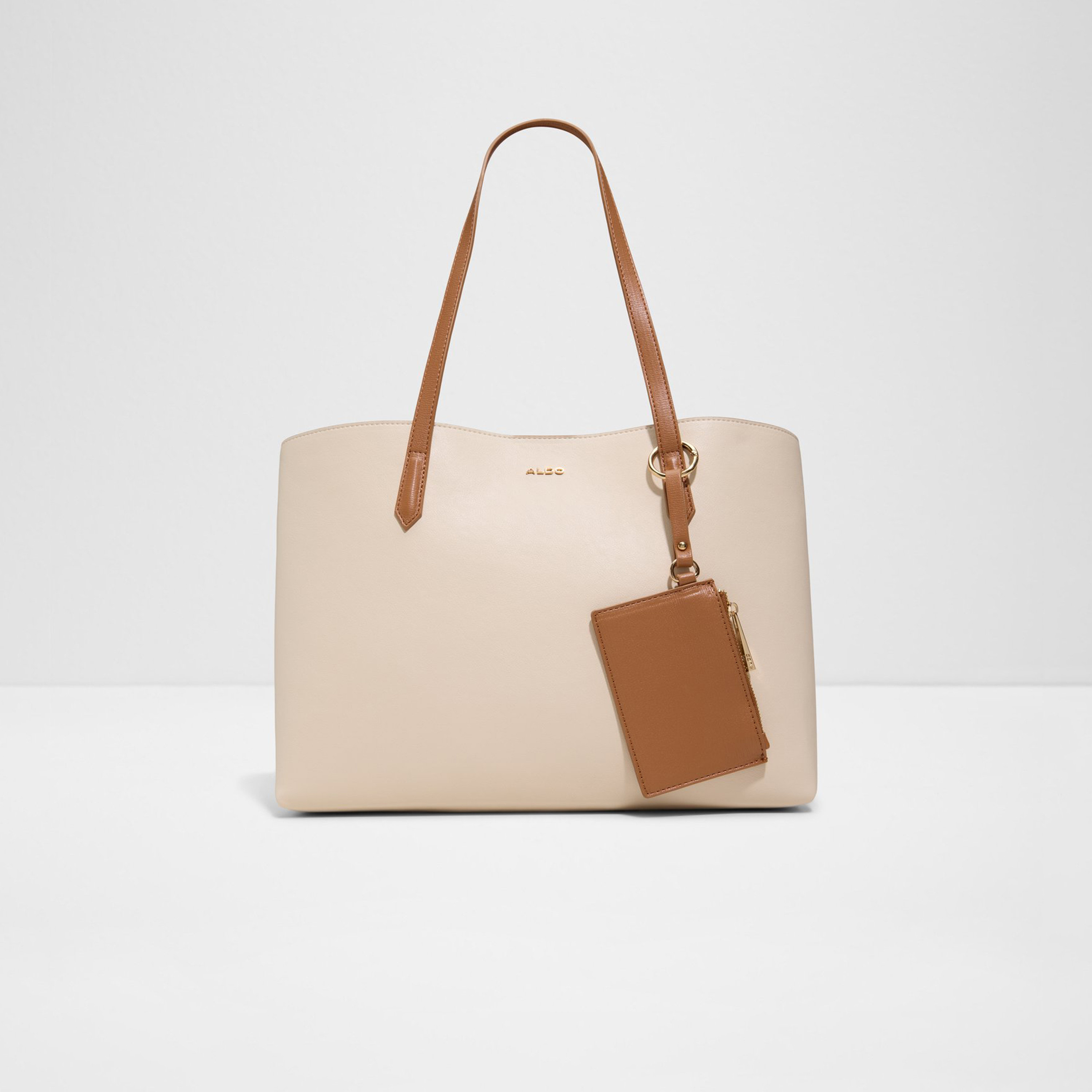 Aldo Ysabelle Double Handle Shoulder Bag with Magnetic Closure-women-bagsandwallets-handbags-image-1