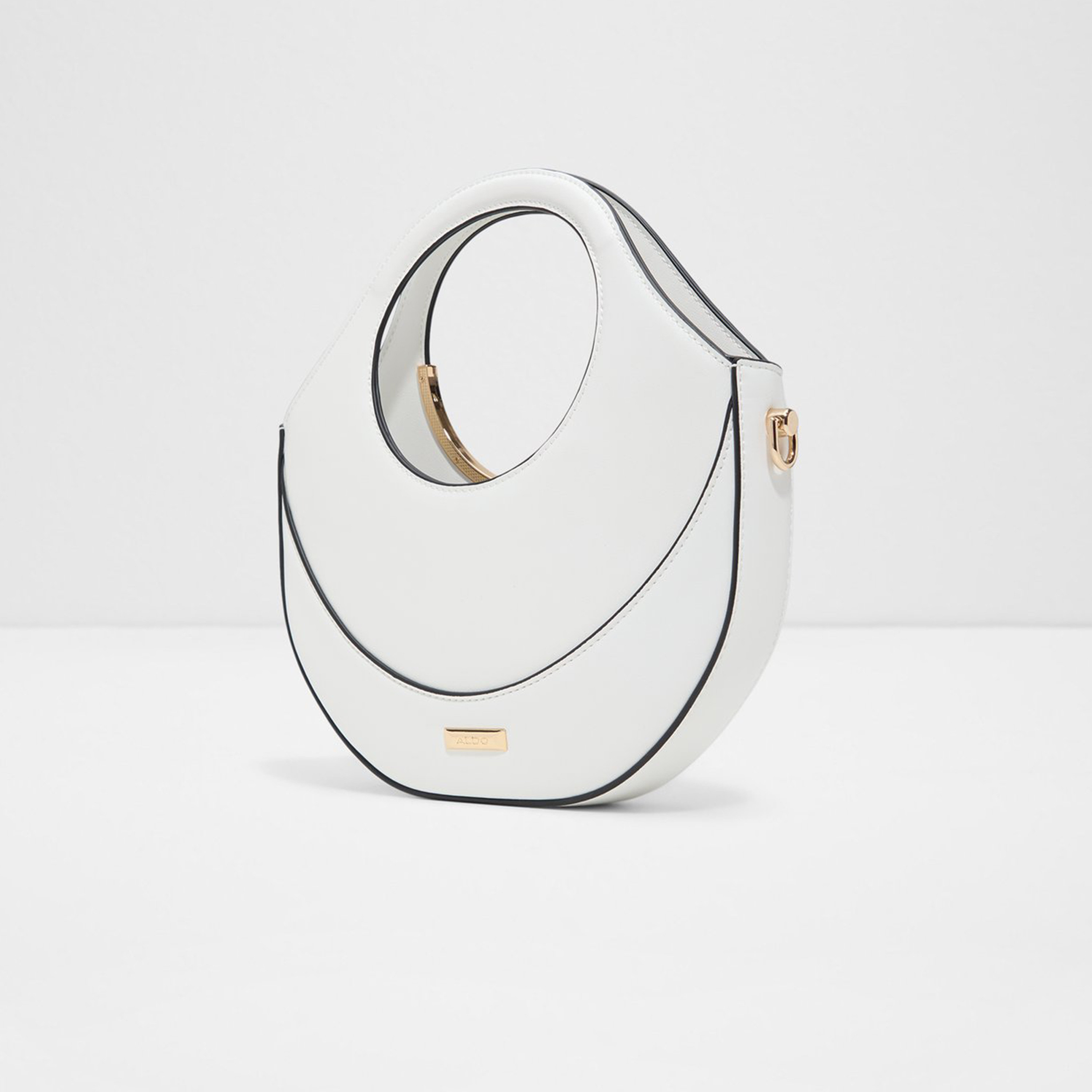 Aldo Frenacia Double Handle Hobo Bag with Magnetic Closure and Detachable Strap-women-bagsandwallets-handbags-image-2