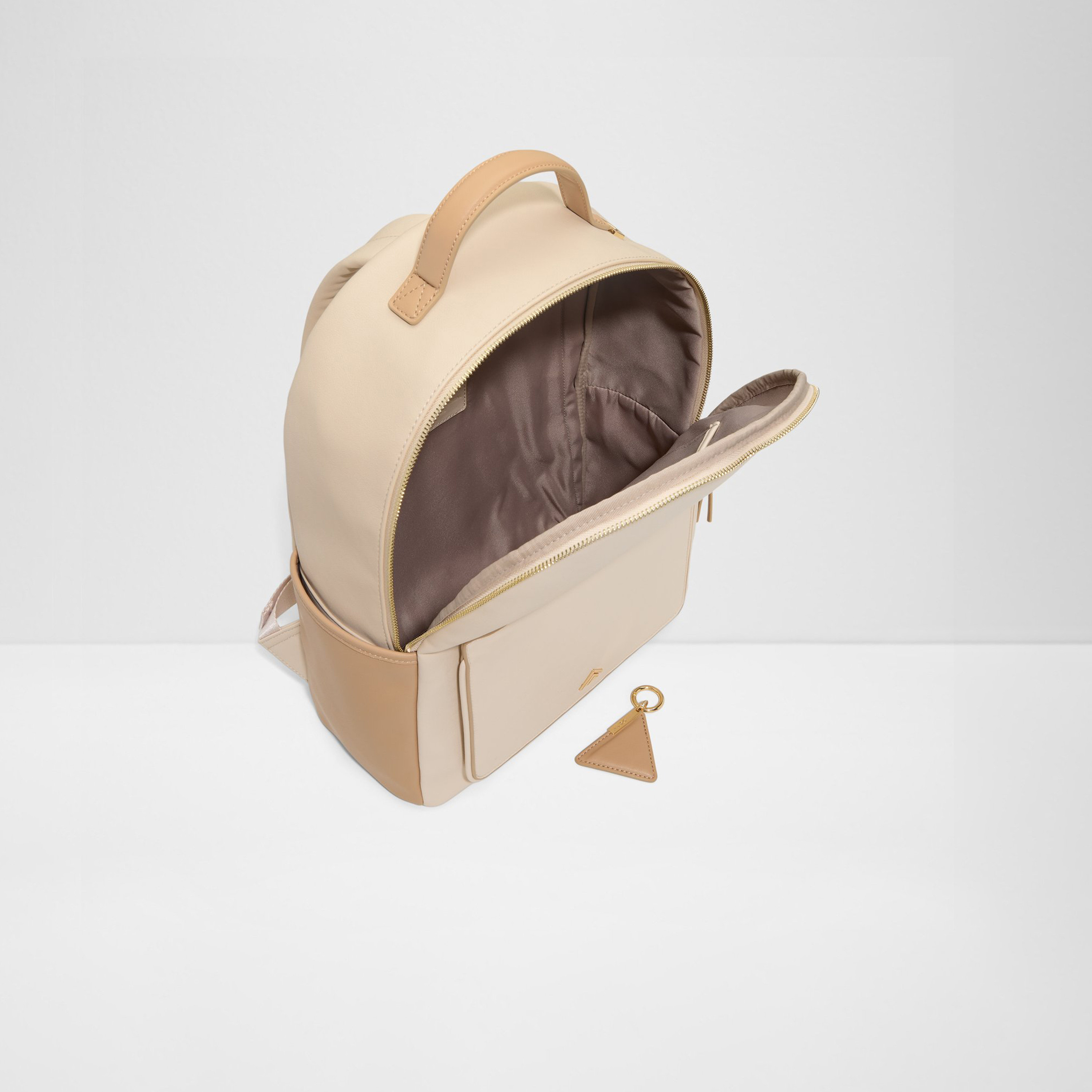 Aldo Lannon Top Handle Backpack with Zipper and Adjustable Strap-travel-luggagesandbags-backpacks-image-3