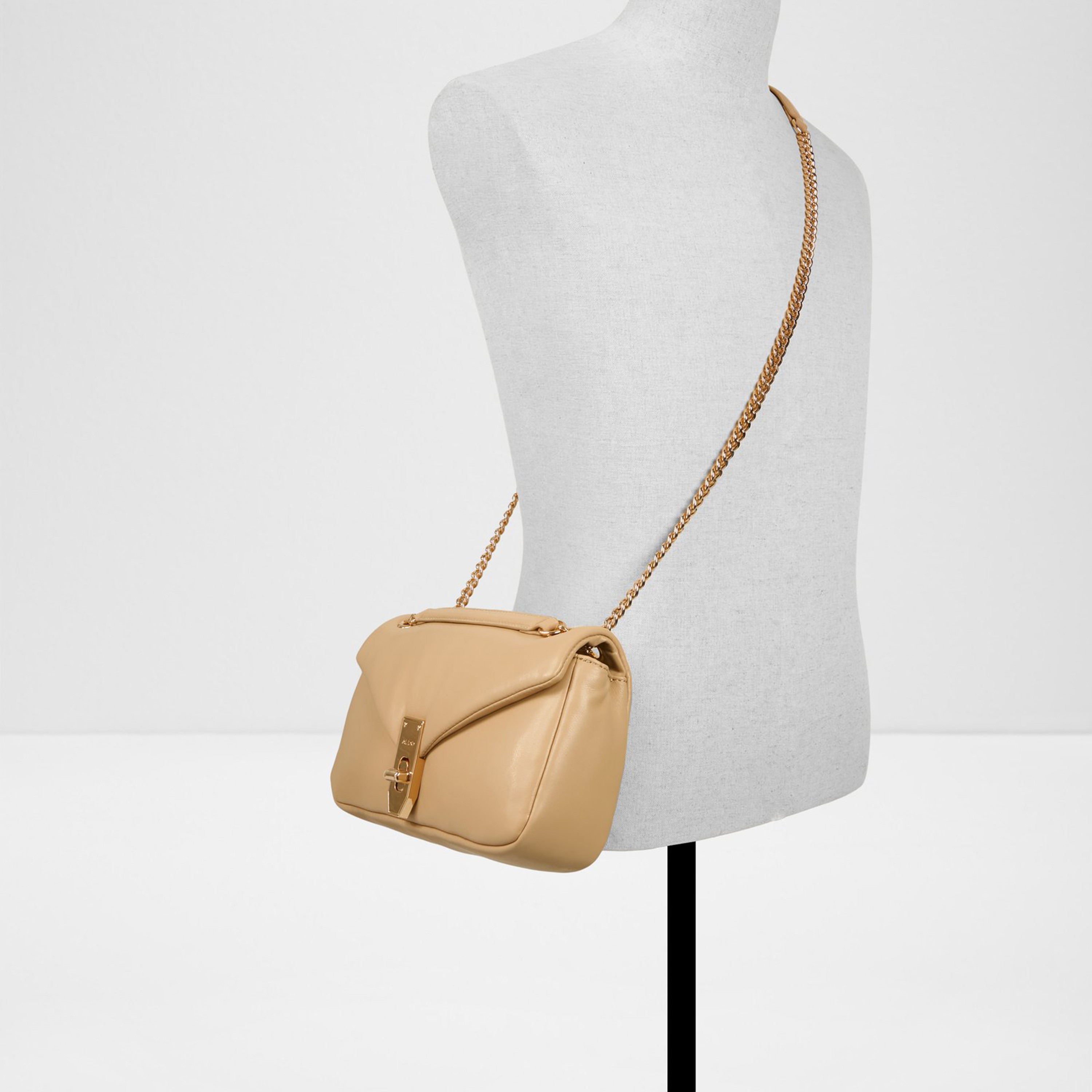 ألدو- شنطة كروس  أوليفيا سادة مع قفل ملتوي وحزام سلسلة-women-bagsandwallets-handbags-image-9
